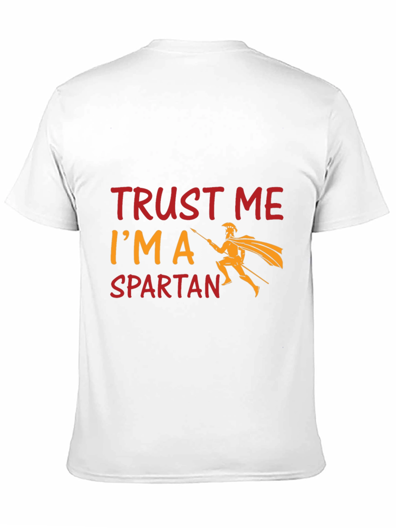 Trust Me Im a Spartan Black T-Shirt