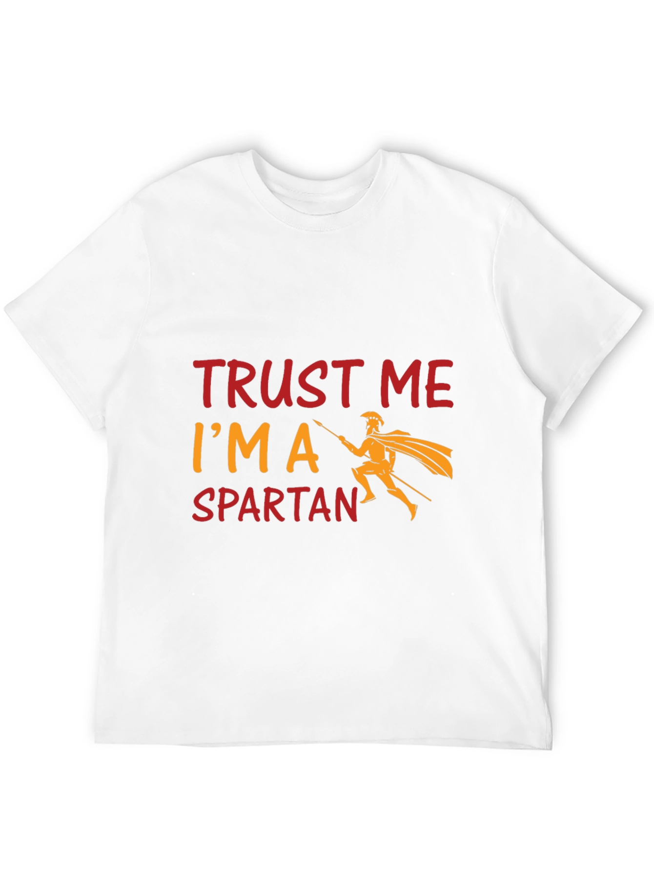 Trust Me Im a Spartan Black T-Shirt