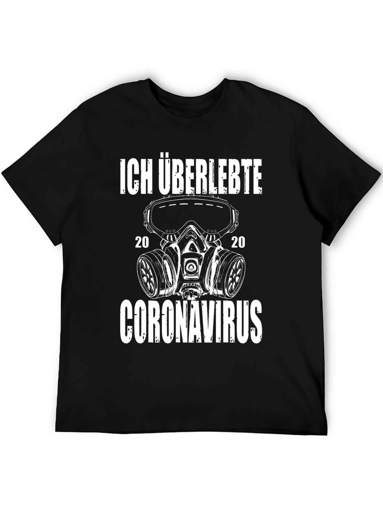 I Survived Coronavirus T-Shirt - Black
