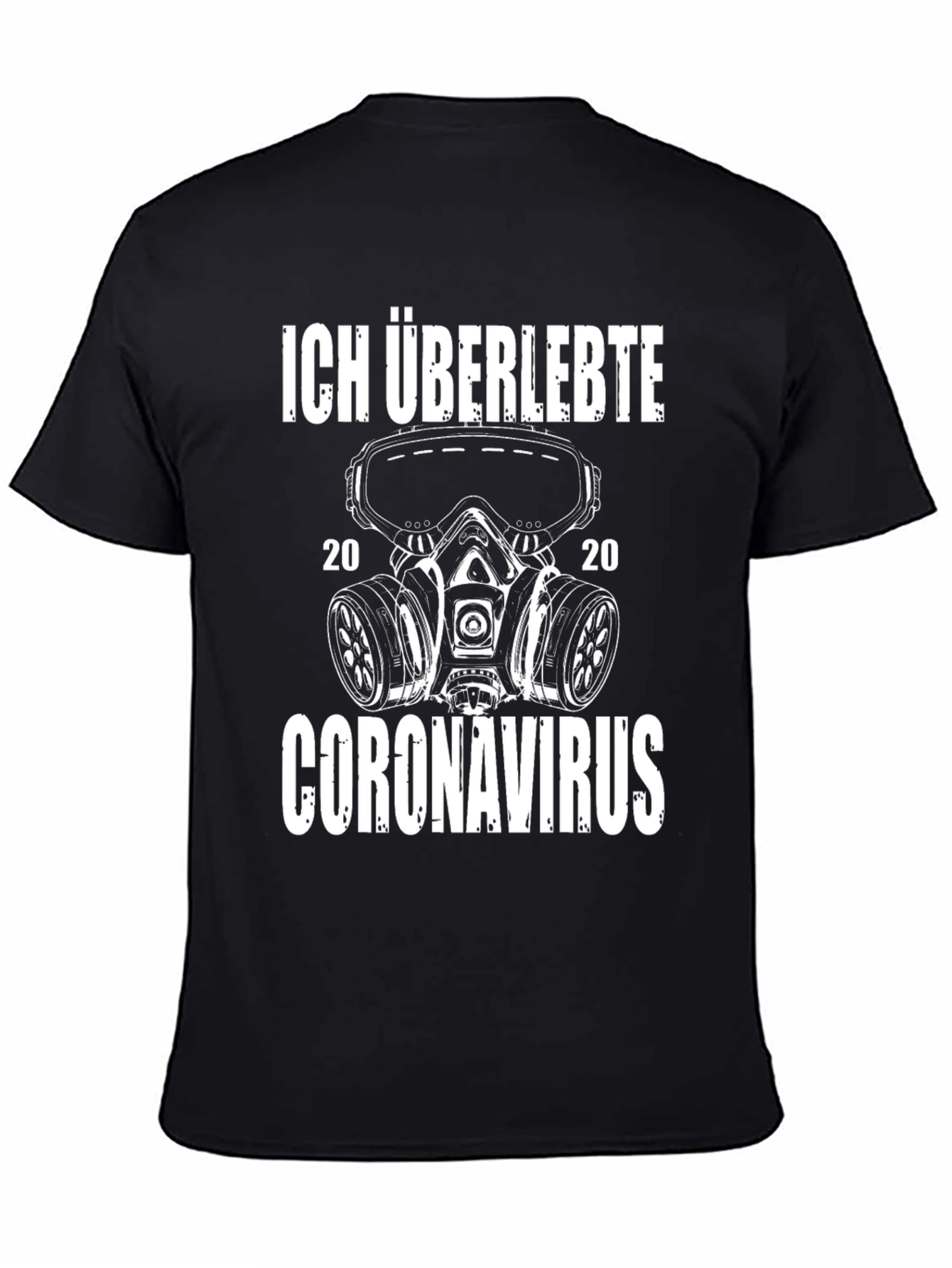 I Survived Coronavirus T-Shirt - Black