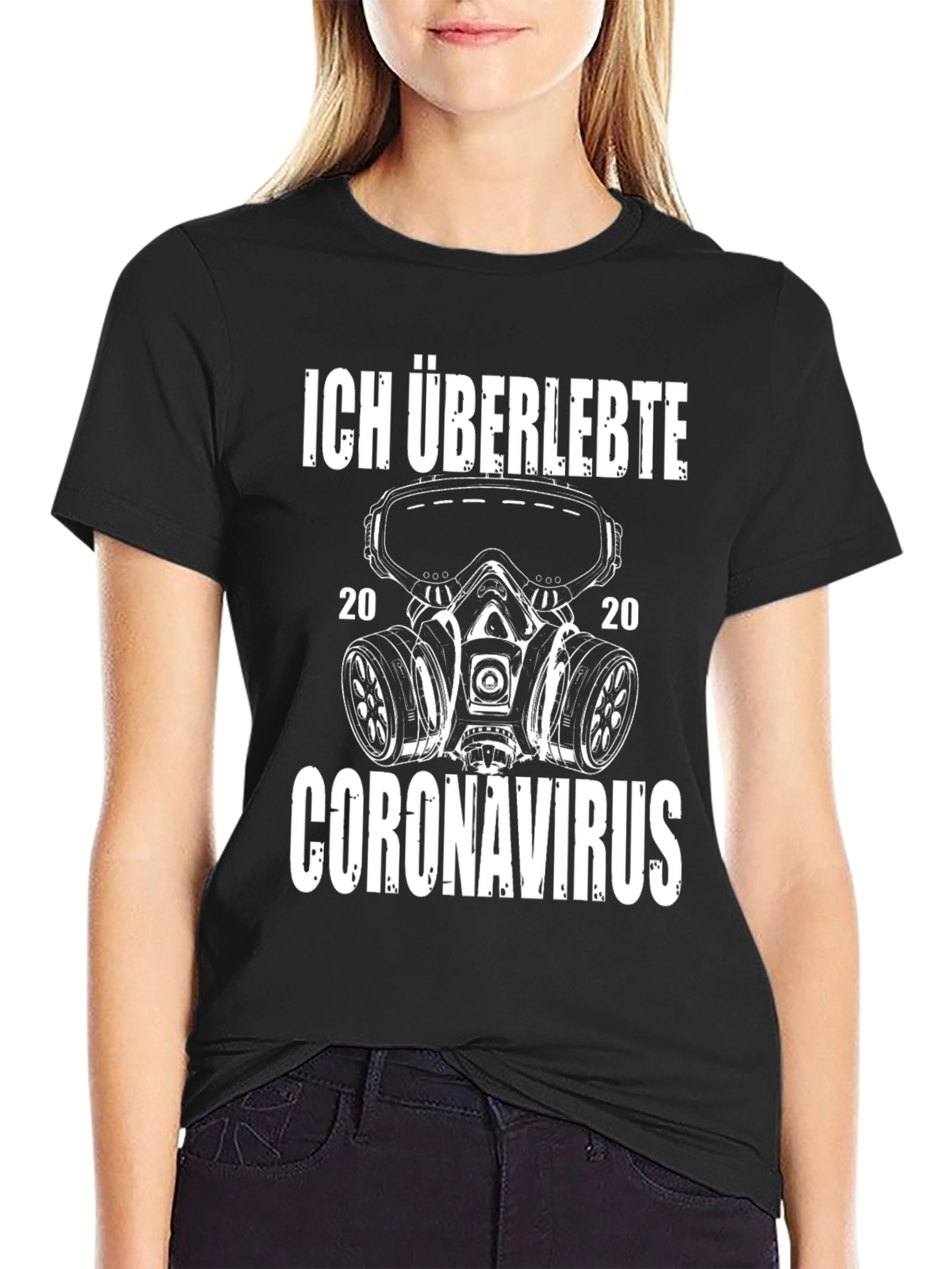I Survived Coronavirus T-Shirt - Black