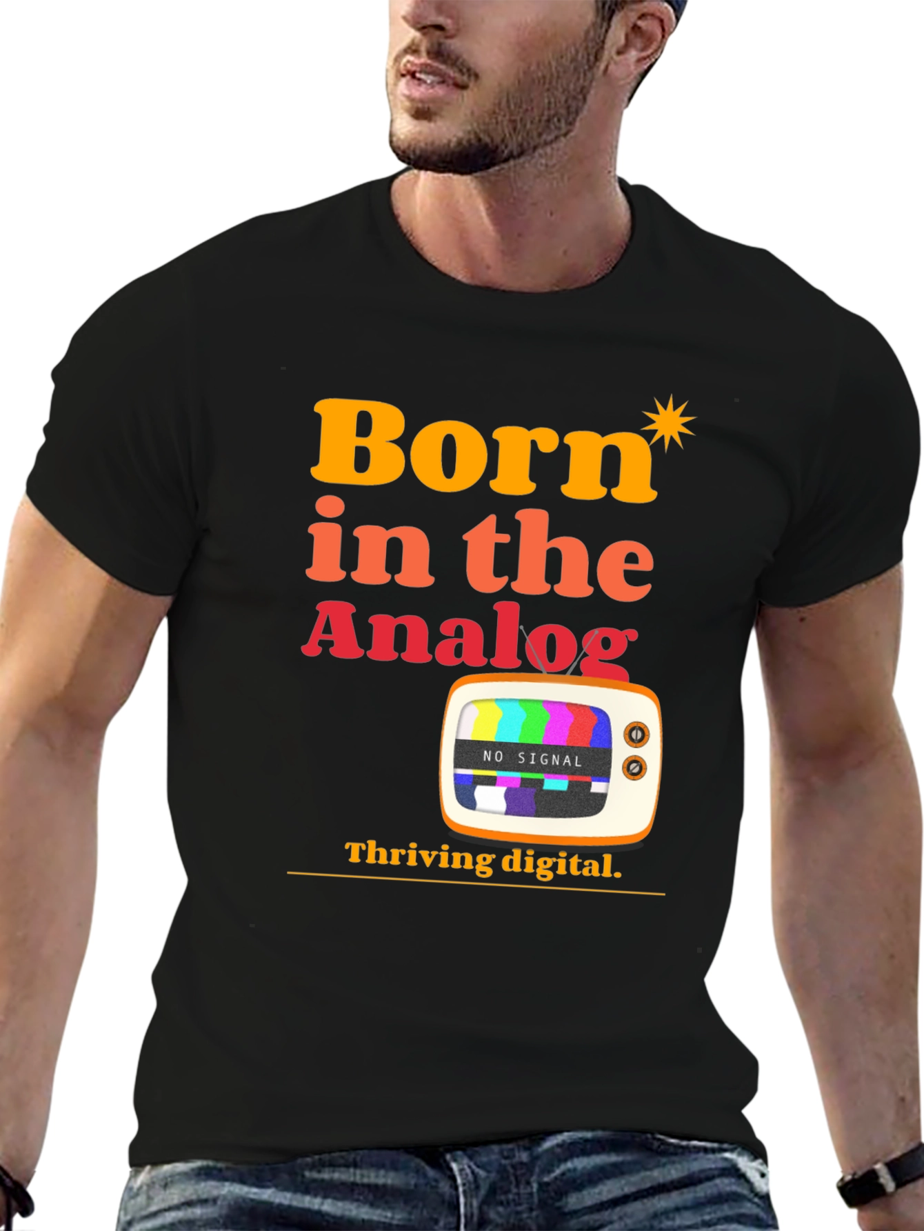 Born in the Analog T-Shirt