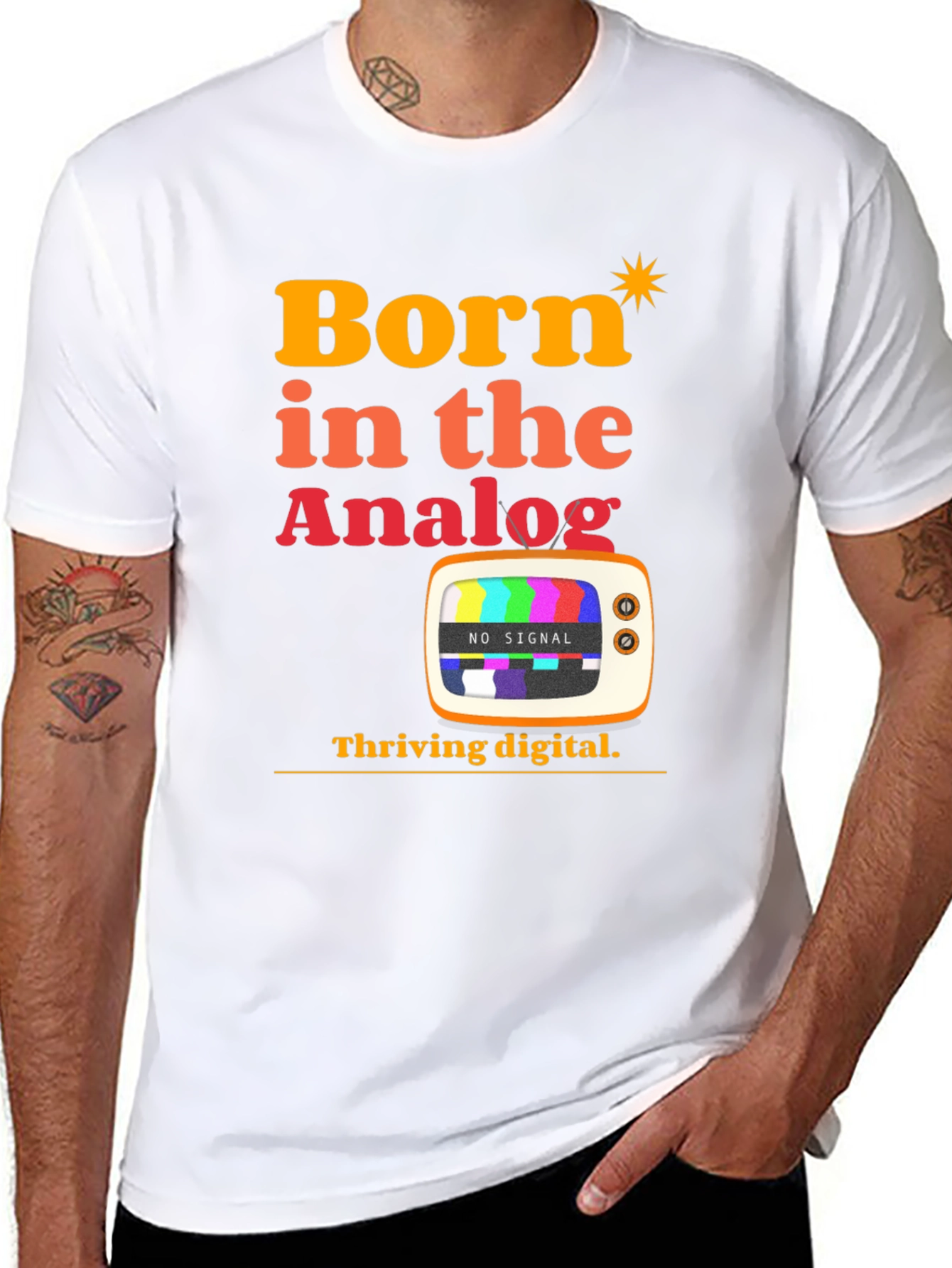 Born in the Analog T-Shirt