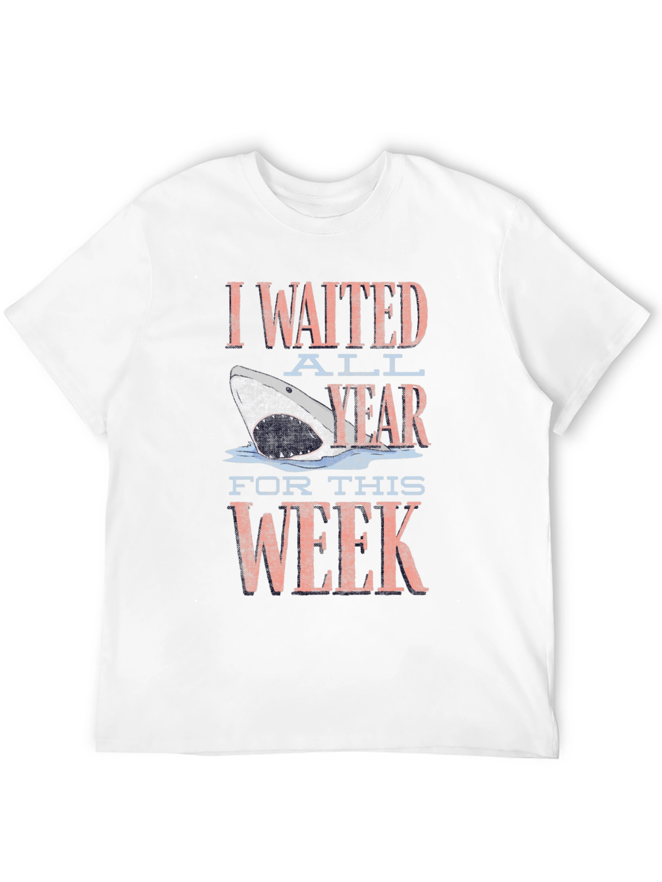 Shark Week Mens Black Graphic T-Shirt