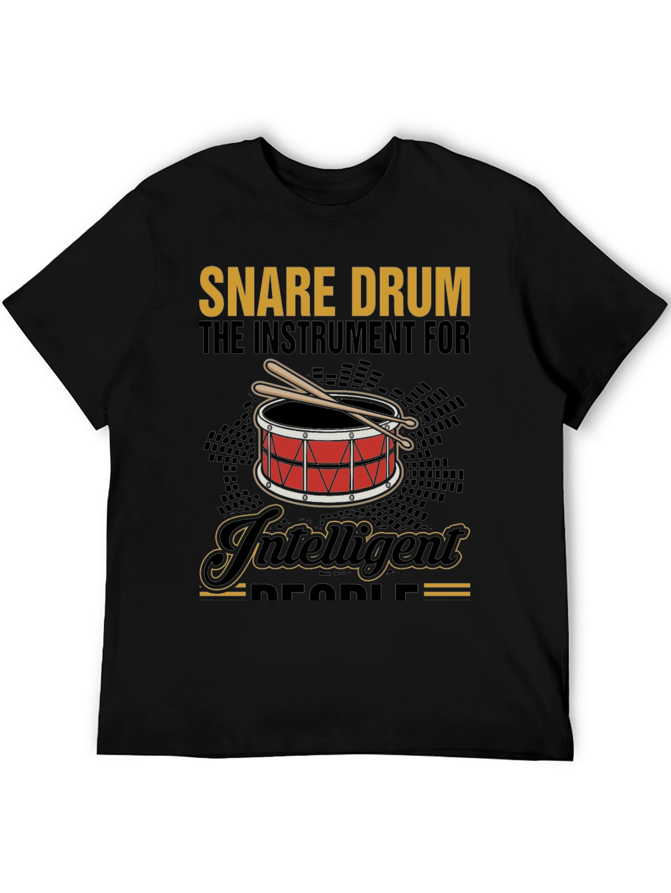 Snare Drum Intelligent People Graphic T-Shirt