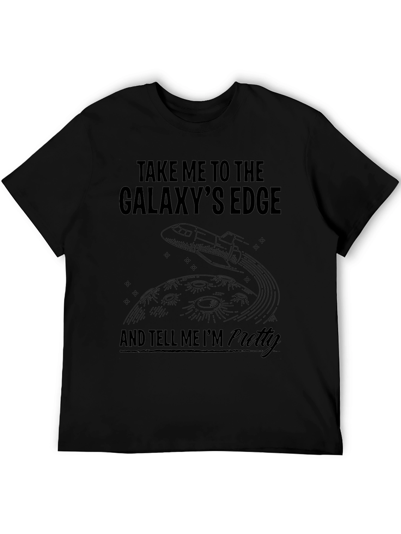 Galaxys Edge T-Shirt - Humorous Space Tee