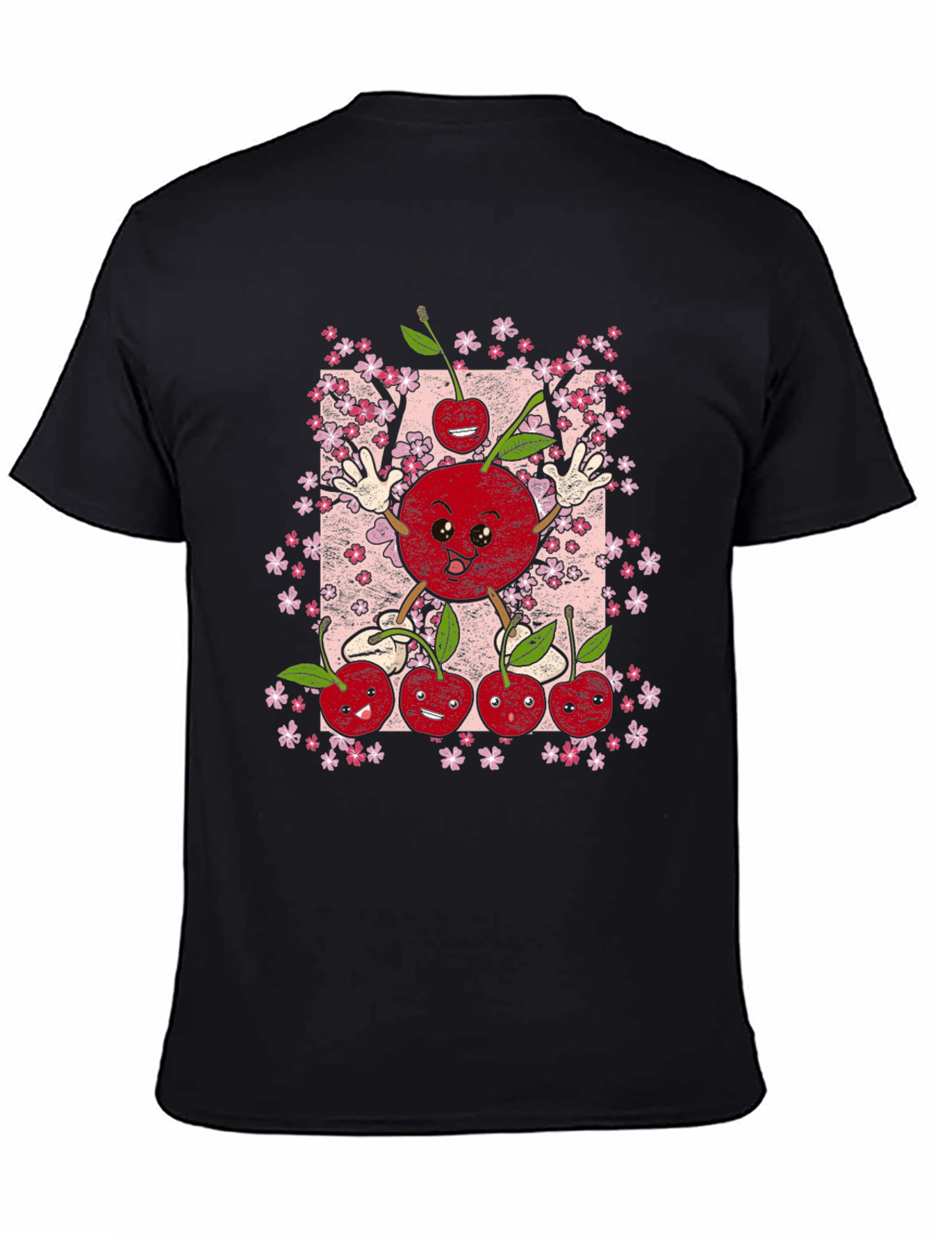 Cherry Blossom T-Shirt - Cute Fruit Graphic Tee