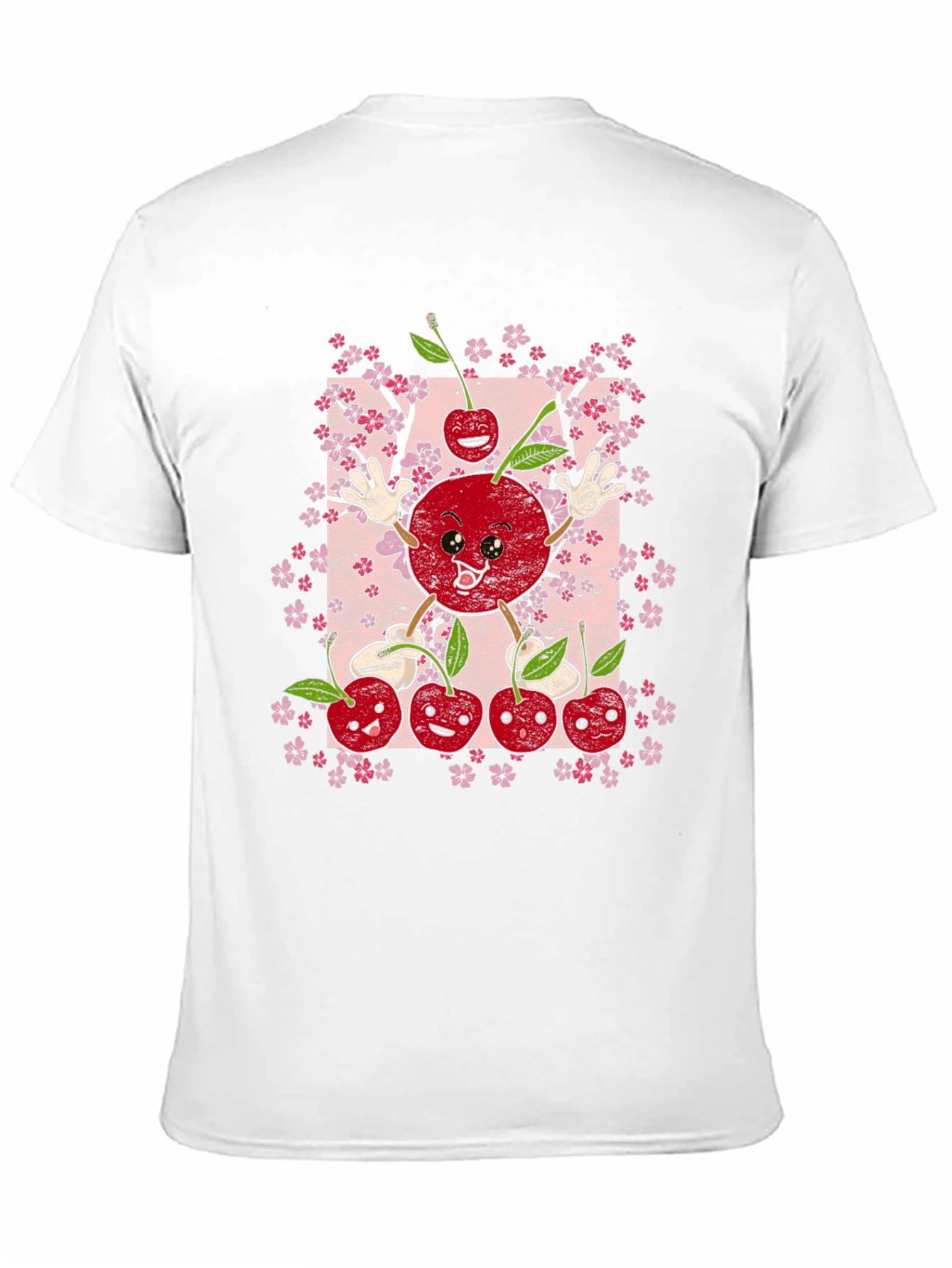 Cherry Blossom T-Shirt - Cute Fruit Graphic Tee