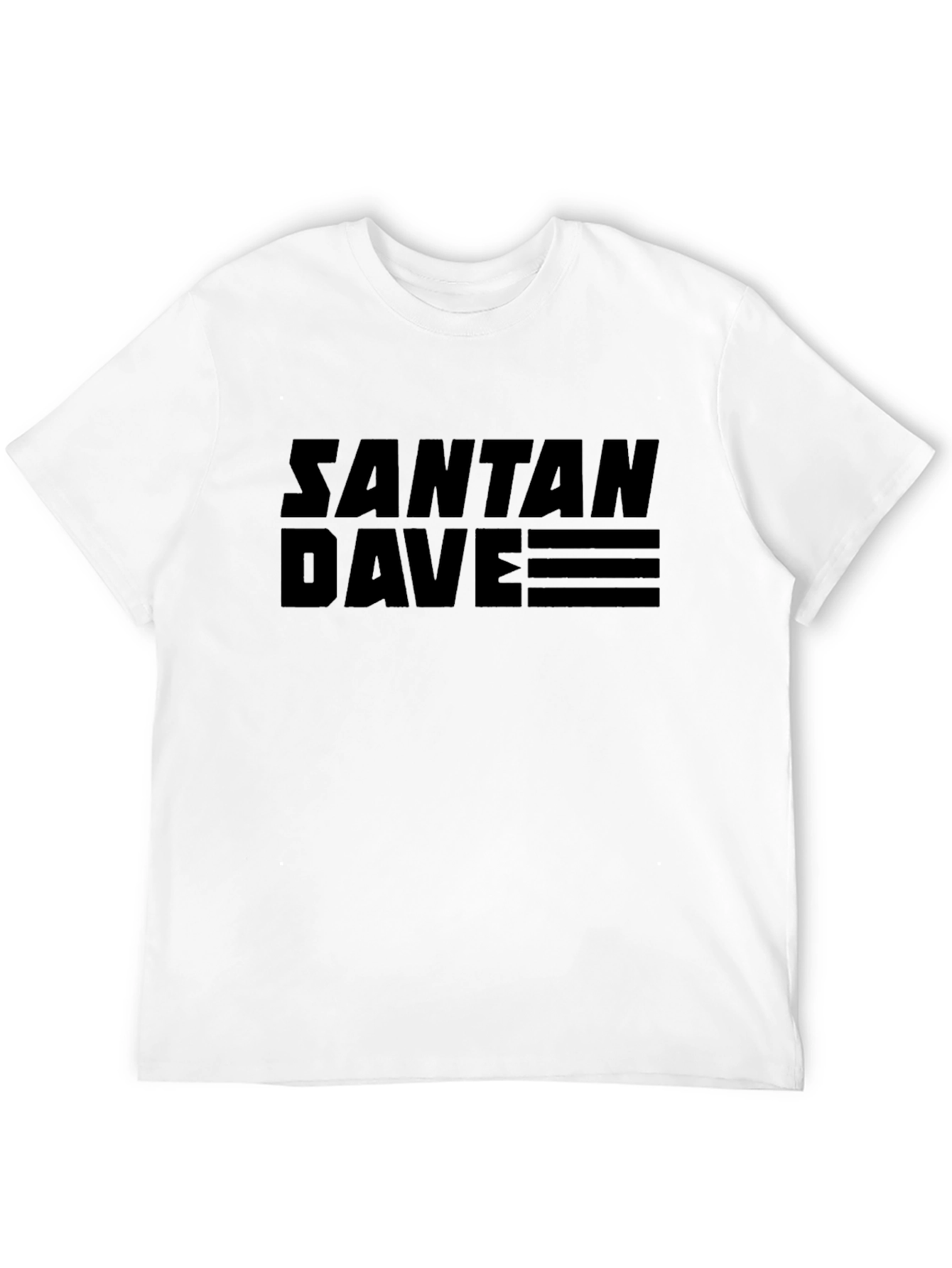 Santan Dave Black T-Shirt - Modern Style