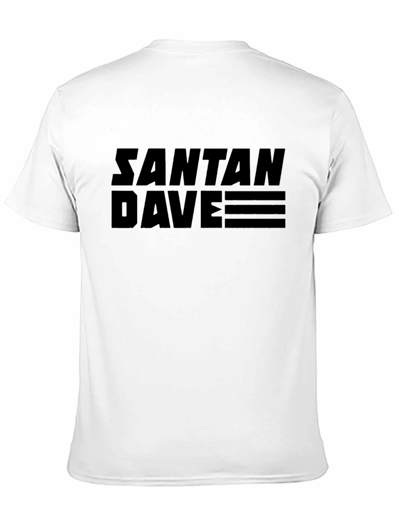 Santan Dave Black T-Shirt - Modern Style