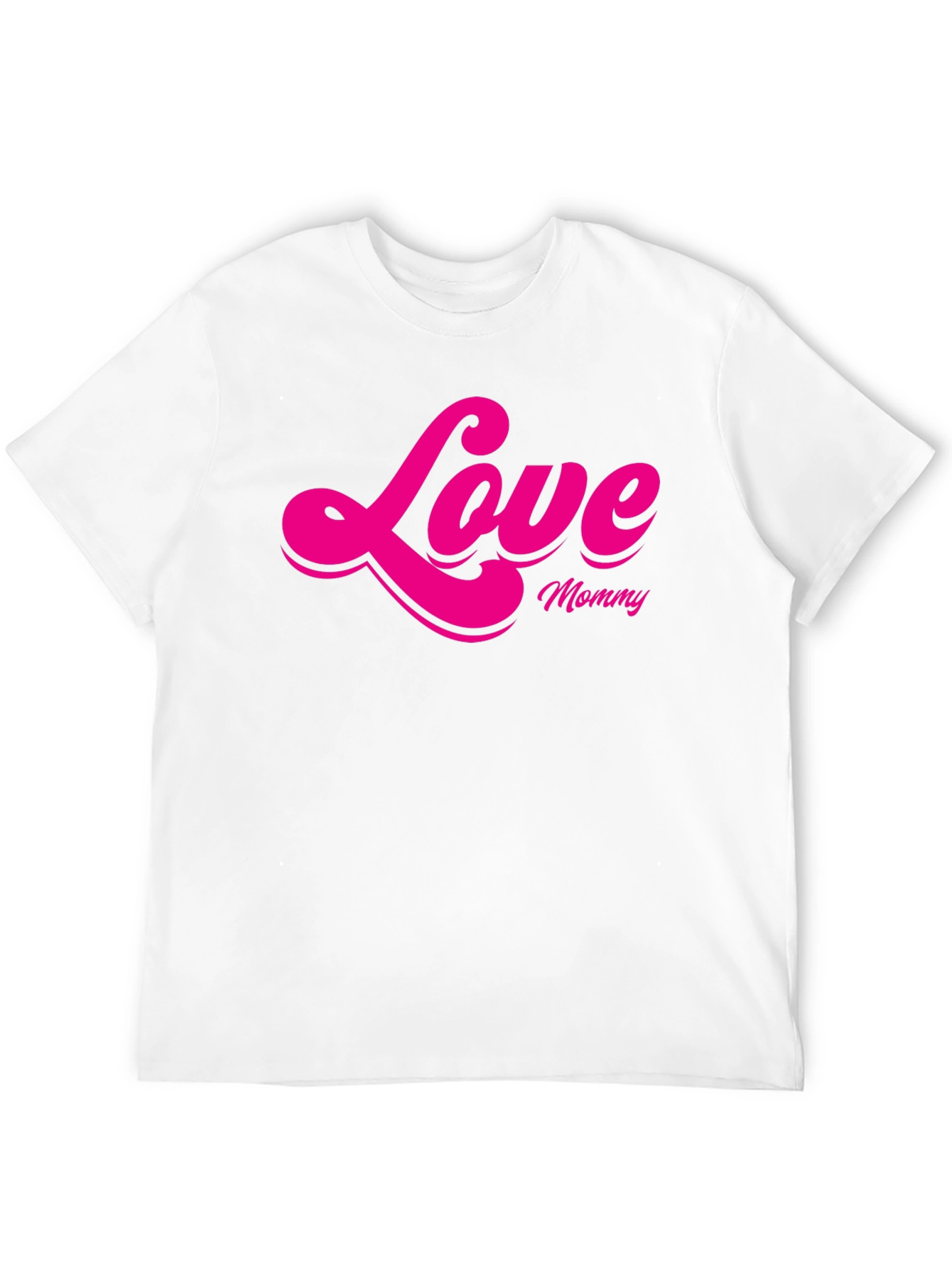 Love Mommy Graphic T-Shirt - Black