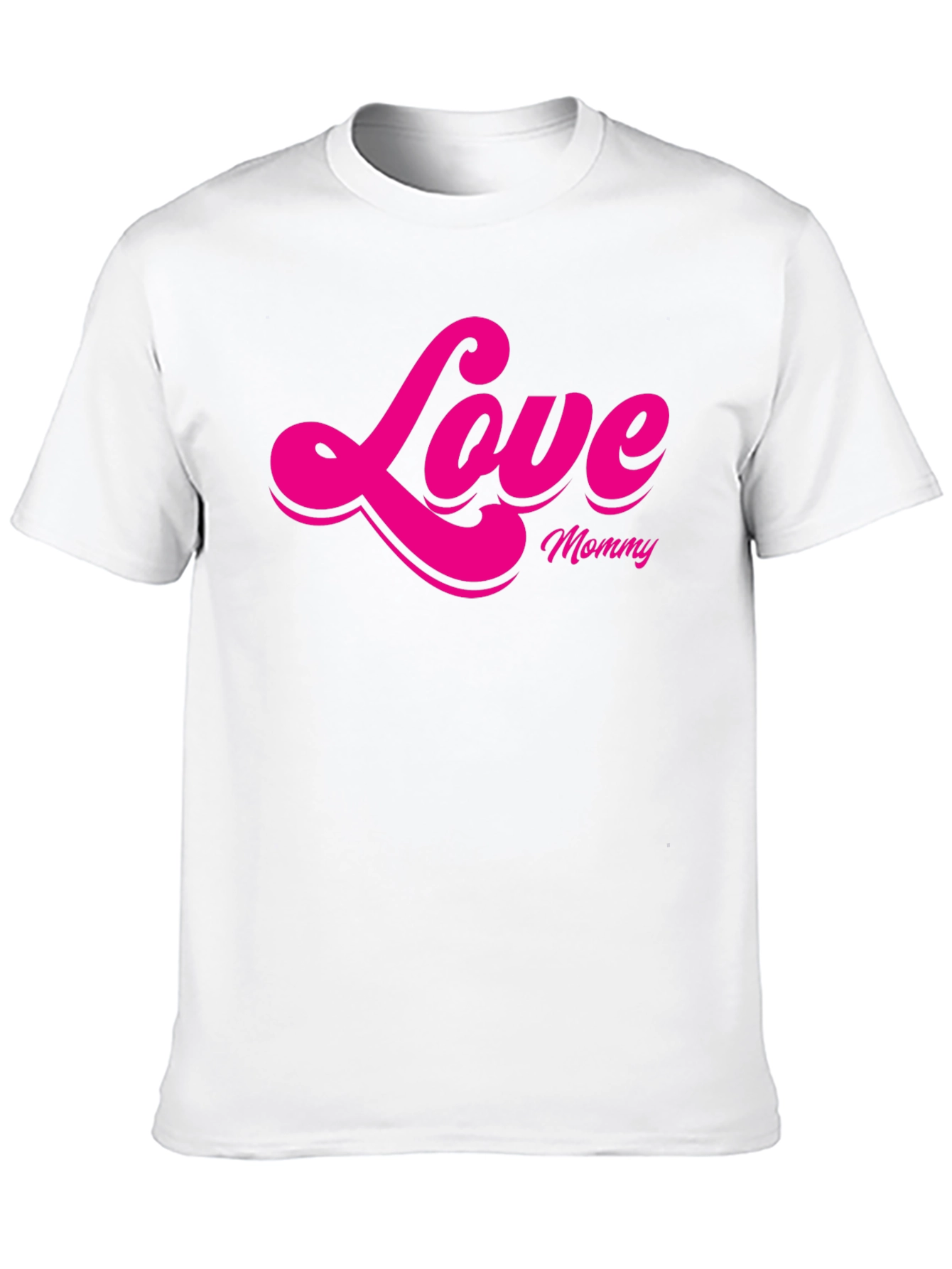 Love Mommy Graphic T-Shirt - Black