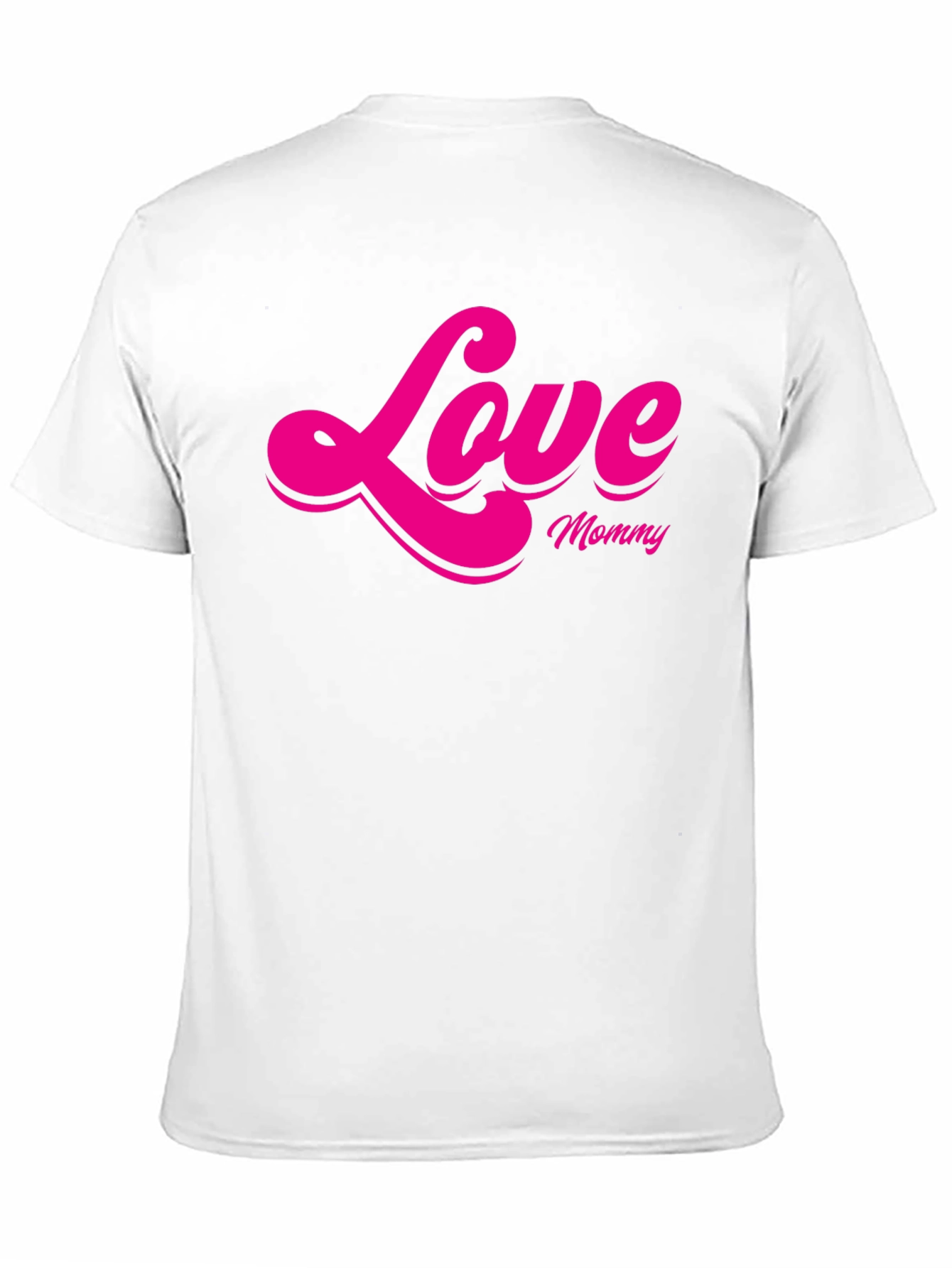 Love Mommy Graphic T-Shirt - Black