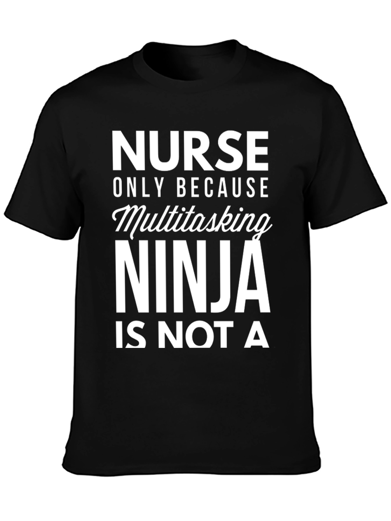 Nurse Ninja T-Shirt - Funny Medical Hero Tee