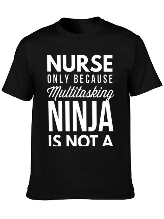 Nurse Ninja T-Shirt - Funny Medical Hero Tee