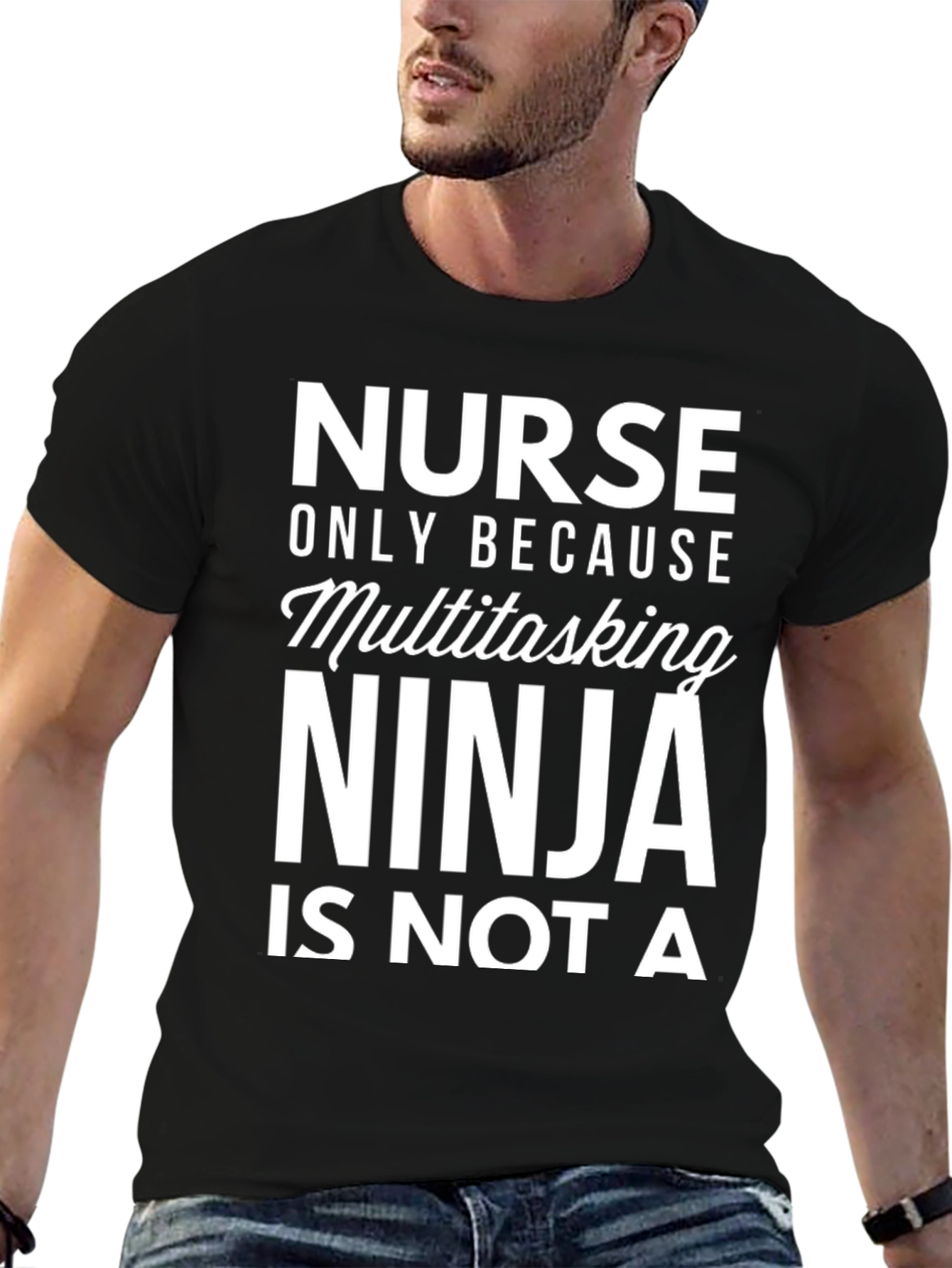 Nurse Ninja T-Shirt - Funny Medical Hero Tee