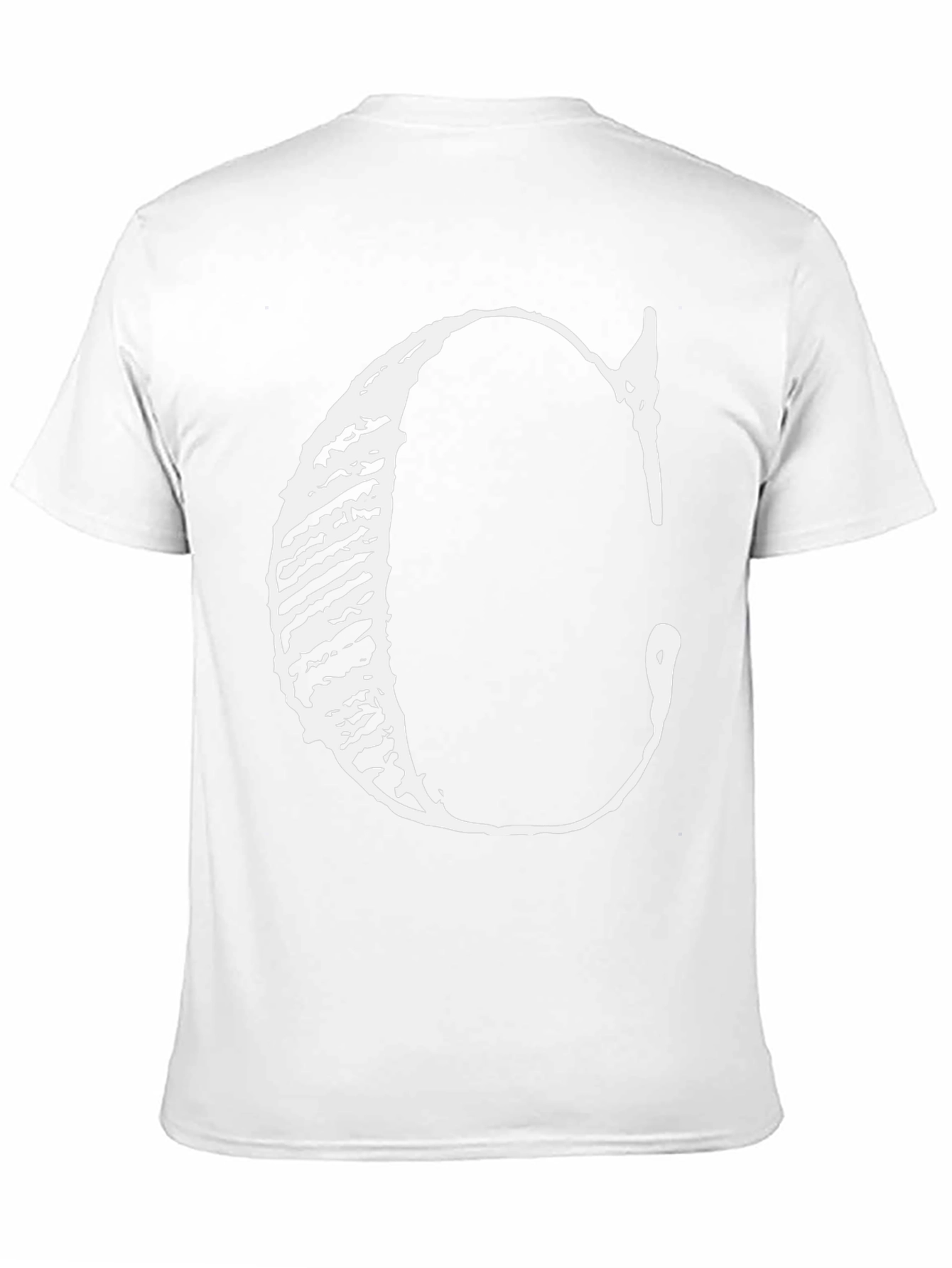 Bold Letter C Graphic Tee - Black