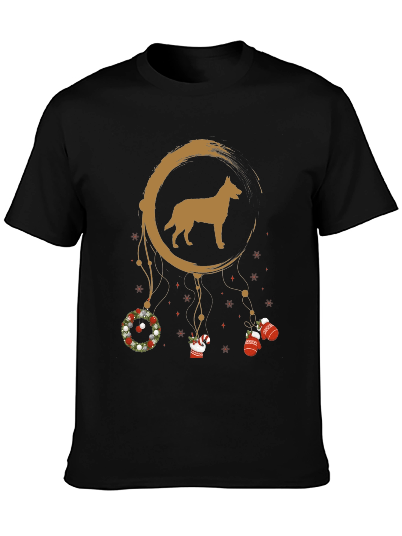 Festive Dog Dreamcatcher Tee