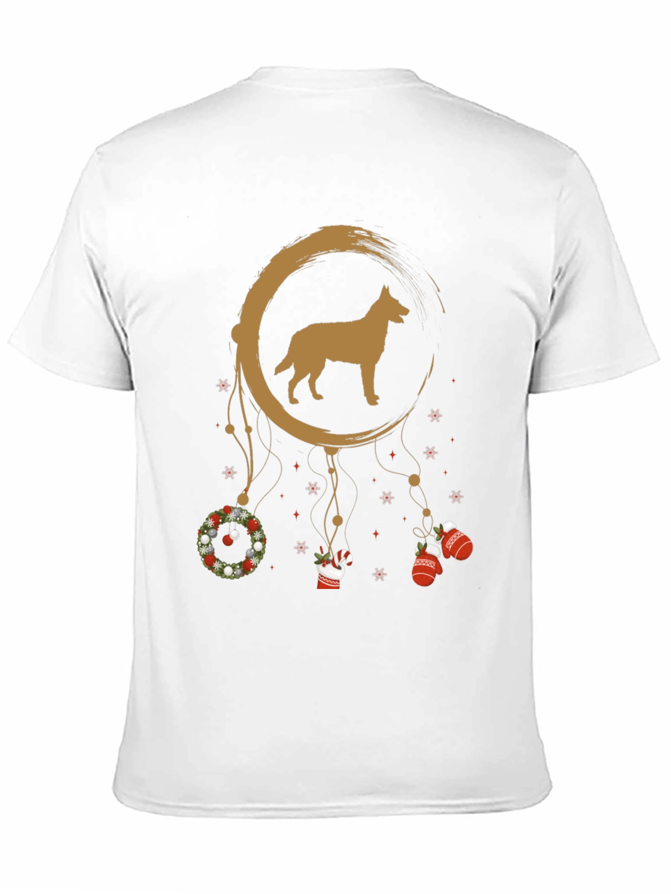 Festive Dog Dreamcatcher Tee