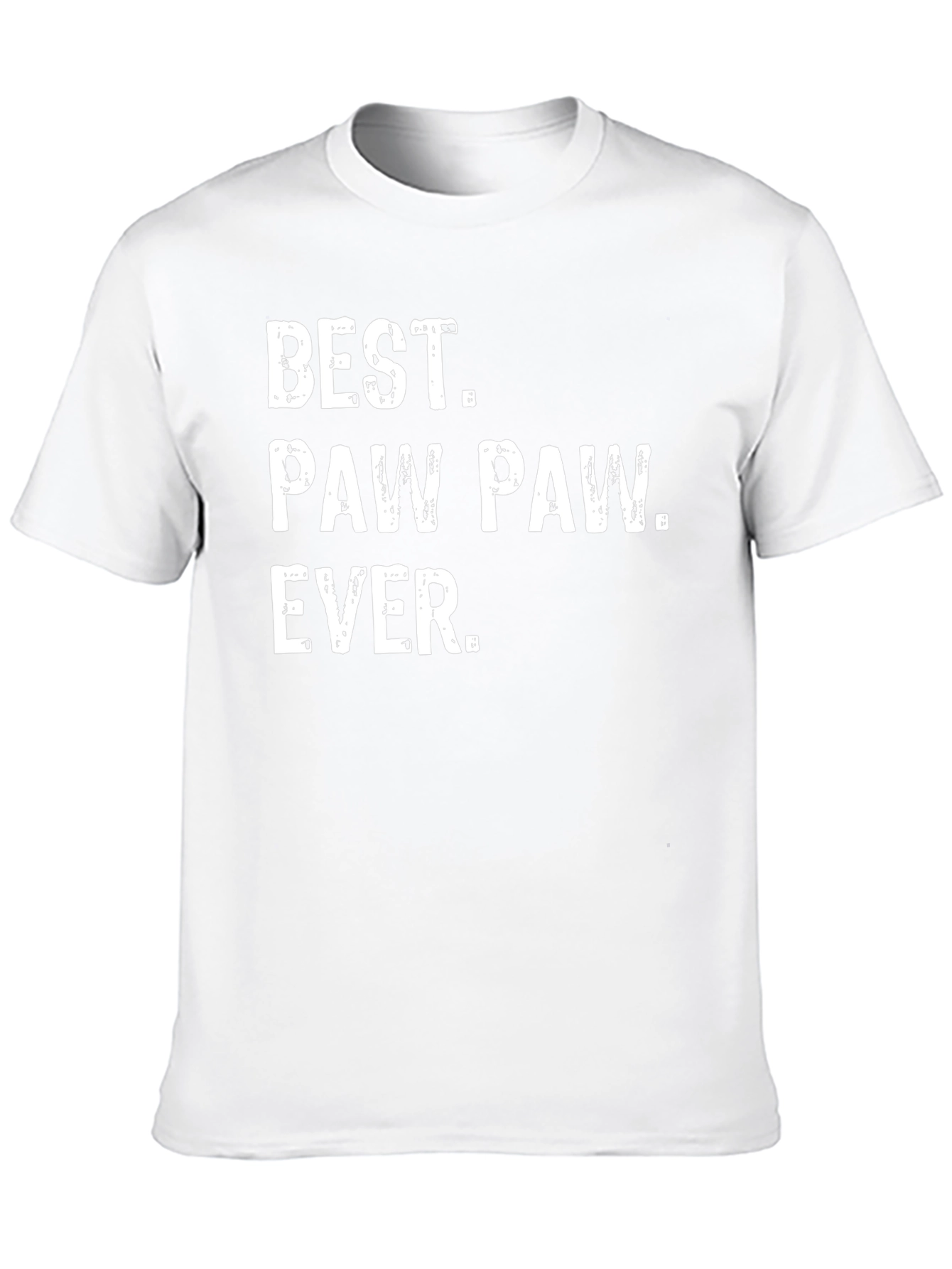 Best Paw Paw Ever T-Shirt - Black