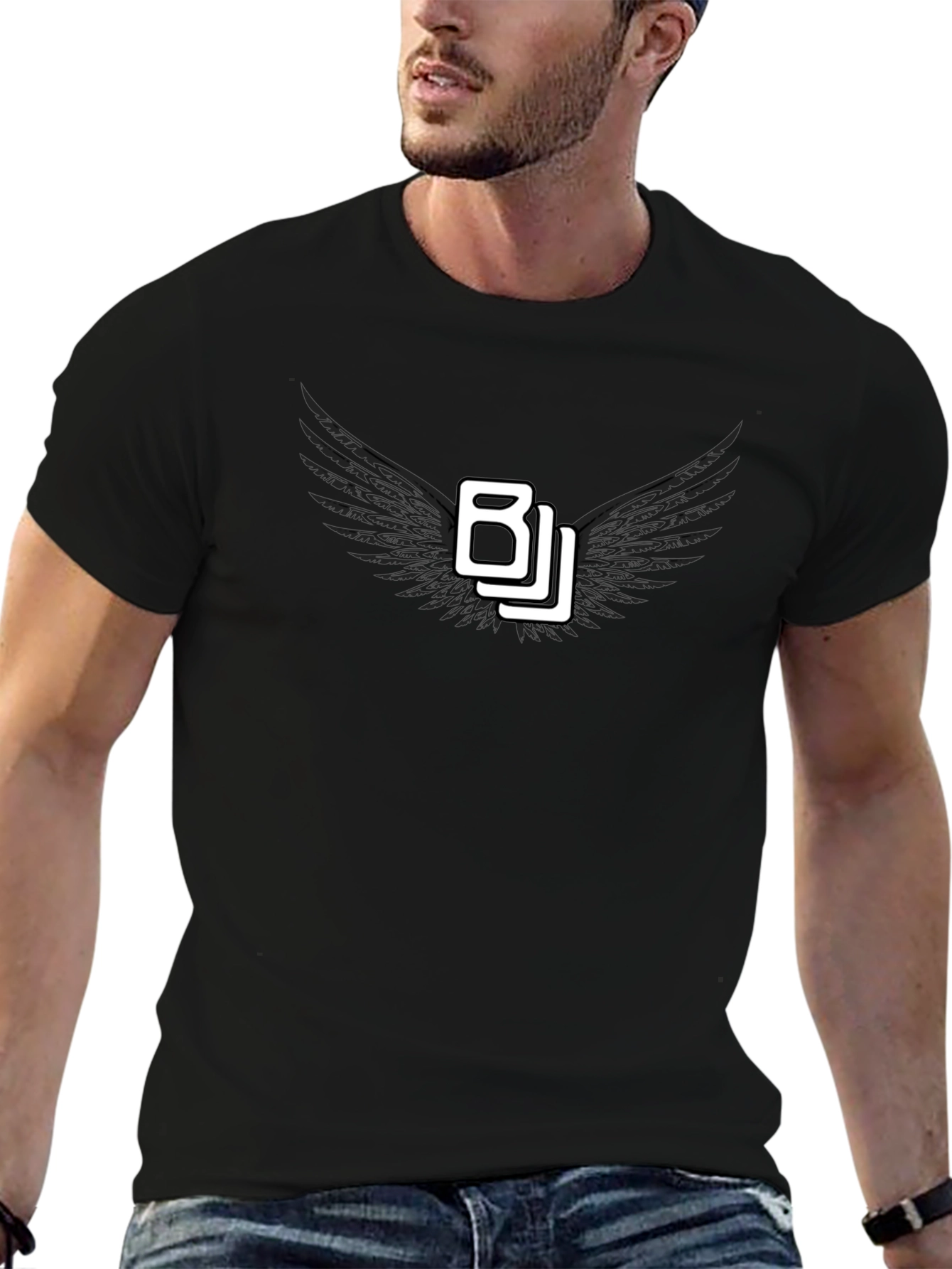 BJJ Graphic T-Shirt - Winged Logo