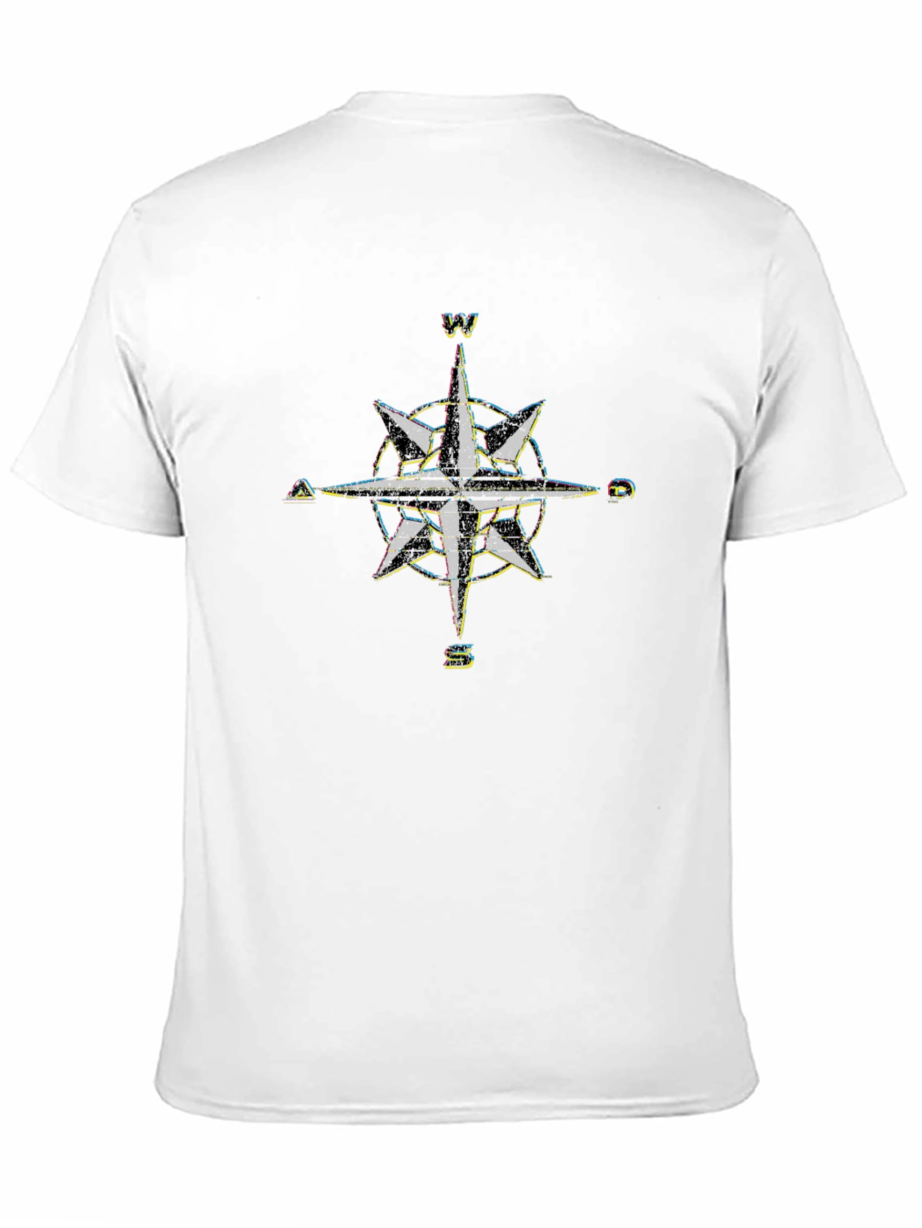 Compass Graphic Black T-Shirt