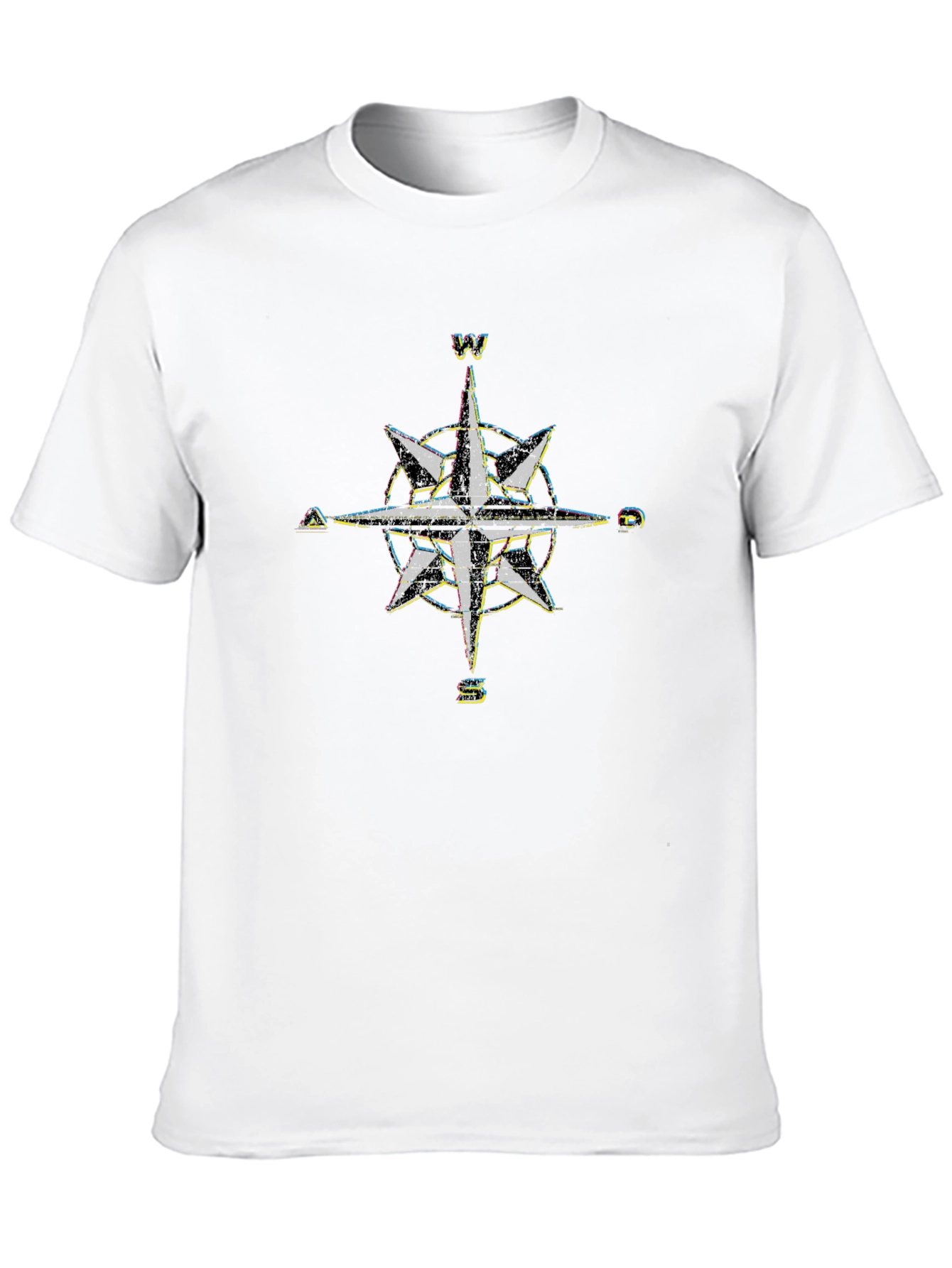 Compass Graphic Black T-Shirt