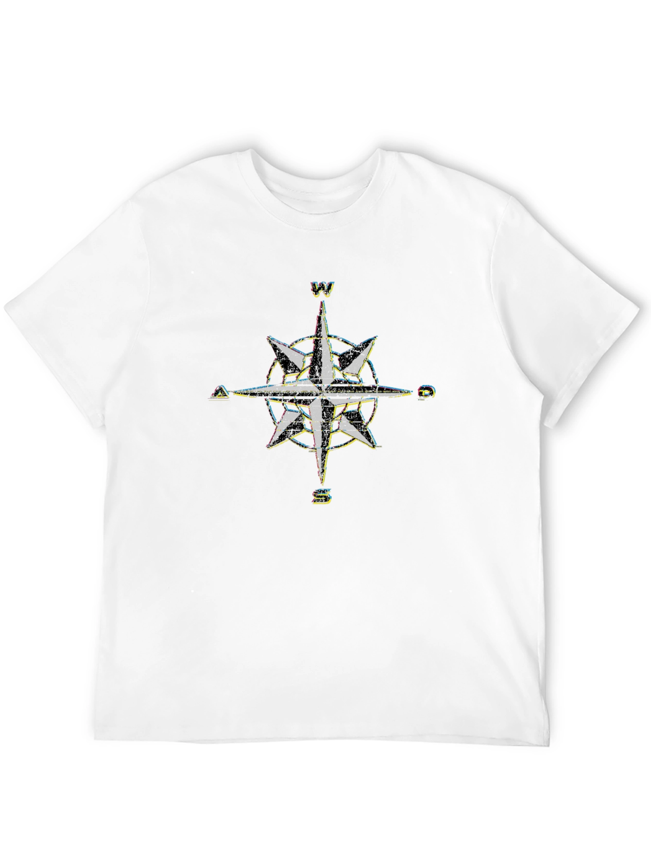 Compass Graphic Black T-Shirt
