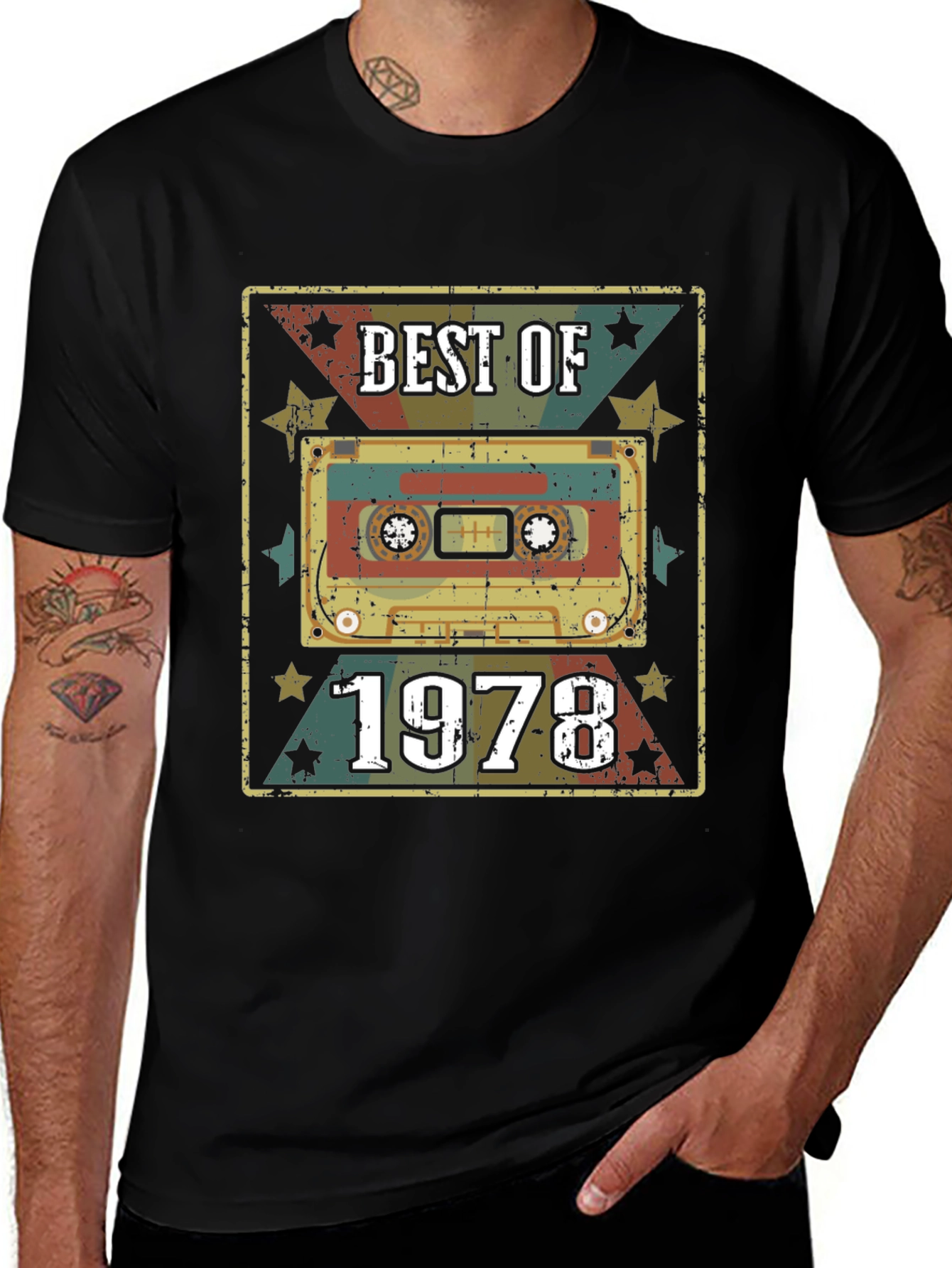 Best of 1978 Cassette Tape Graphic Tee