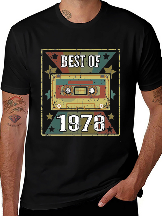 Best of 1978 Cassette Tape Graphic Tee