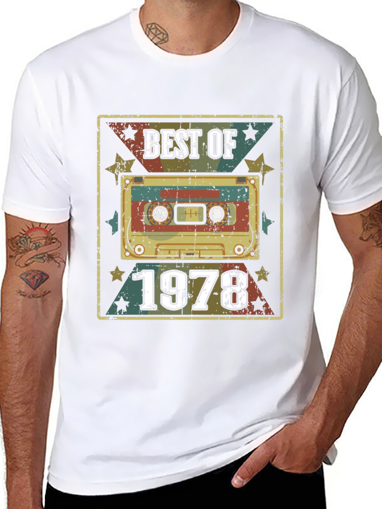 Best of 1978 Cassette Tape Graphic Tee