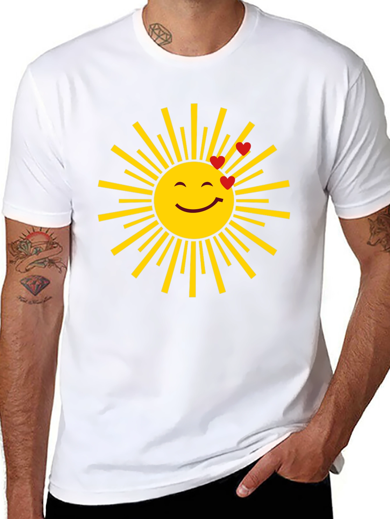 Sunny Love T-Shirt - Cheerful Graphic Tee