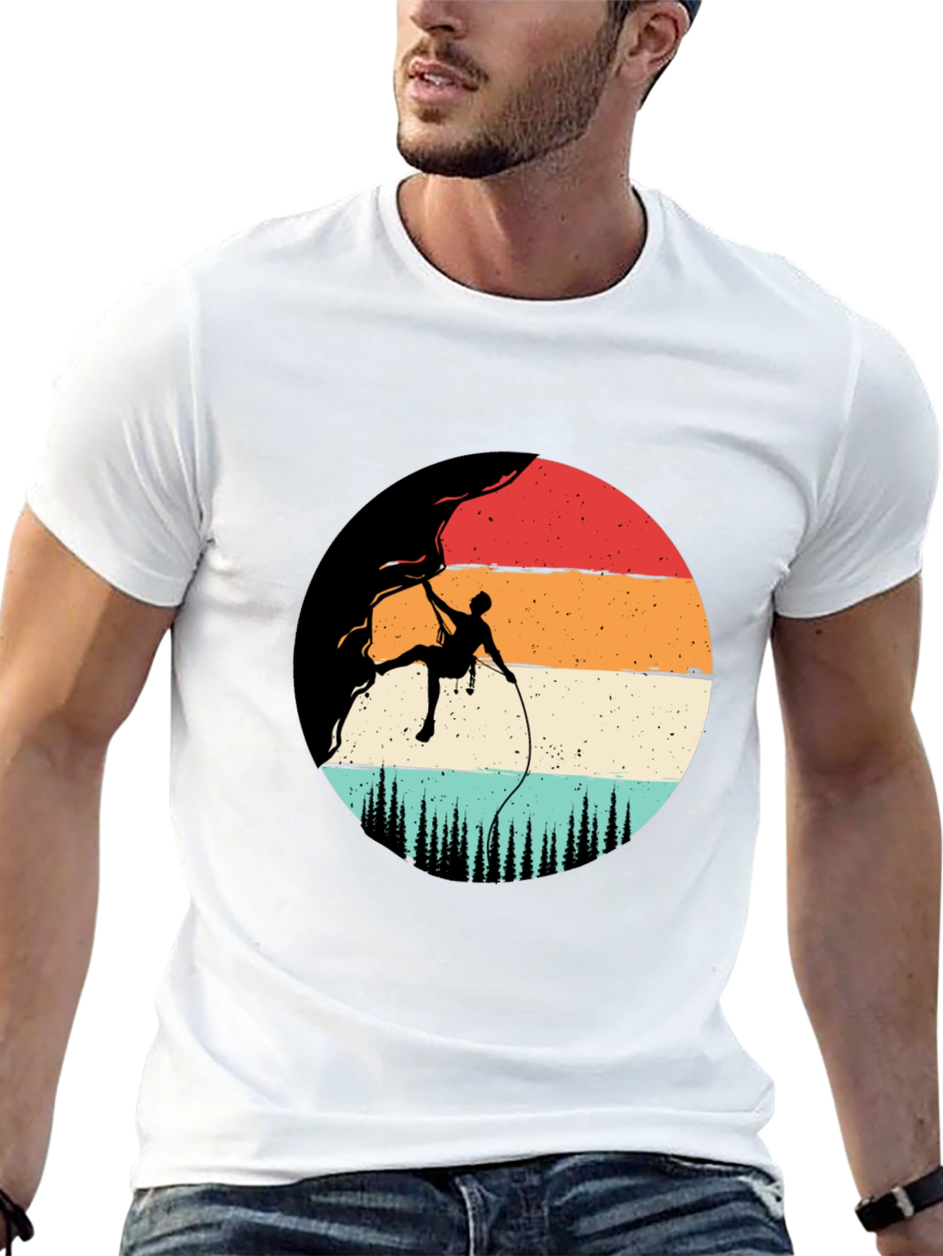 Climbing Sunset Graphic Tee - Adventure Ready