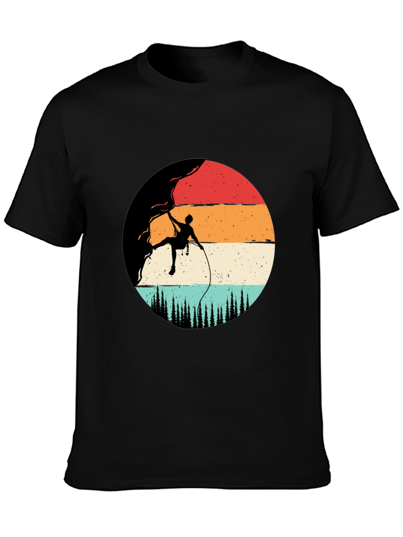 Climbing Sunset Graphic Tee - Adventure Ready