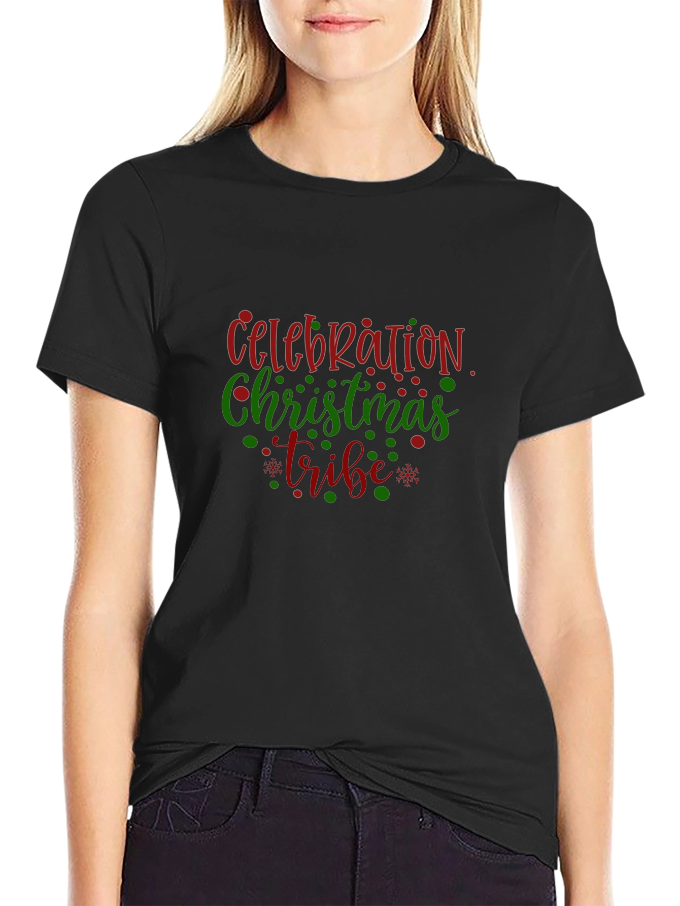 Celebration Christmas Tribe Graphic T-Shirt