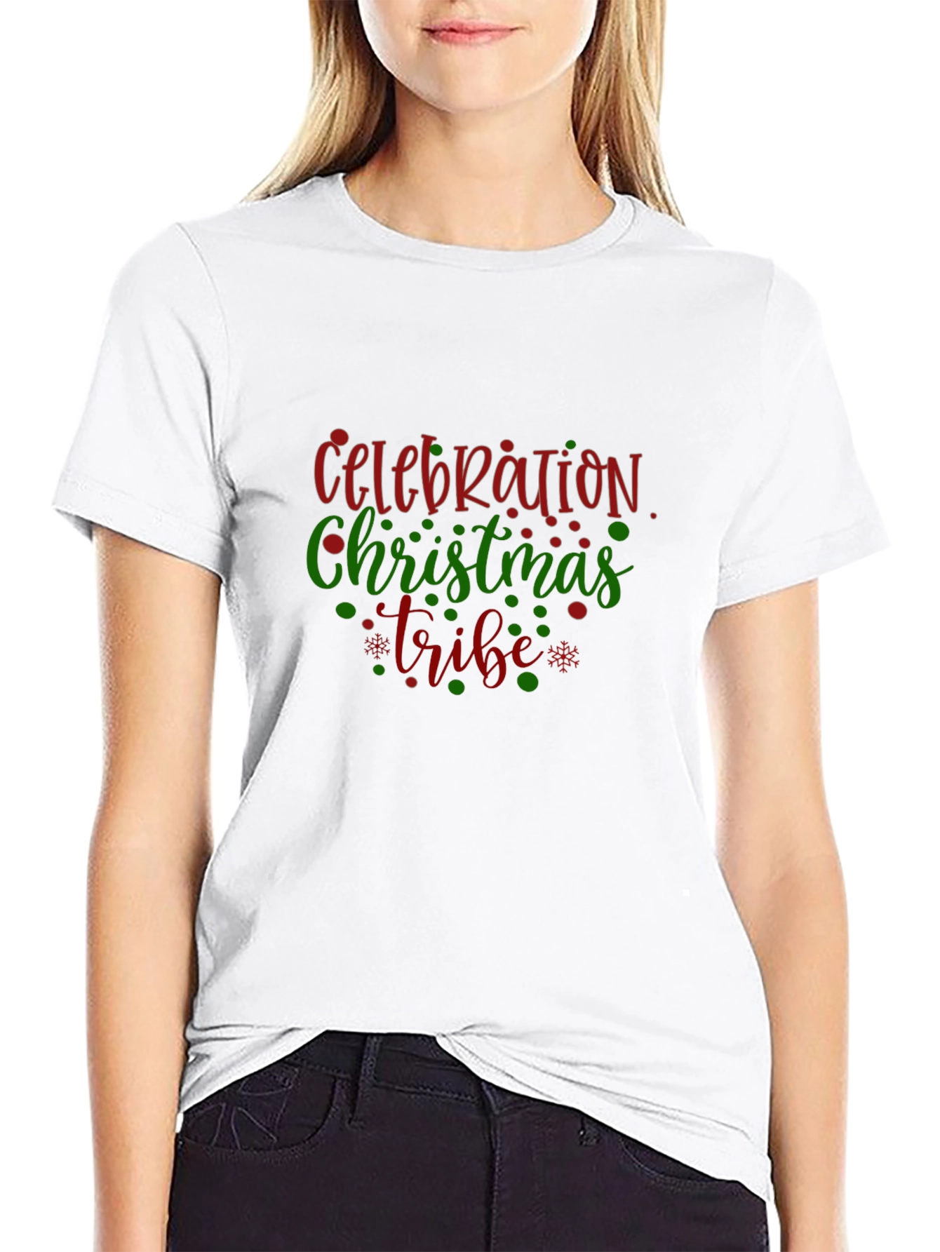 Celebration Christmas Tribe Graphic T-Shirt