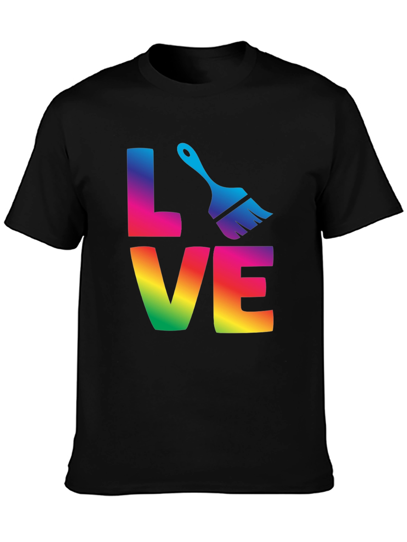 Colorful Painter Love T-Shirt
