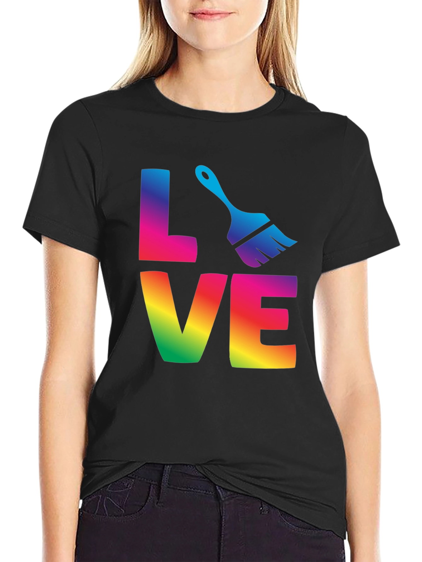 Colorful Painter Love T-Shirt
