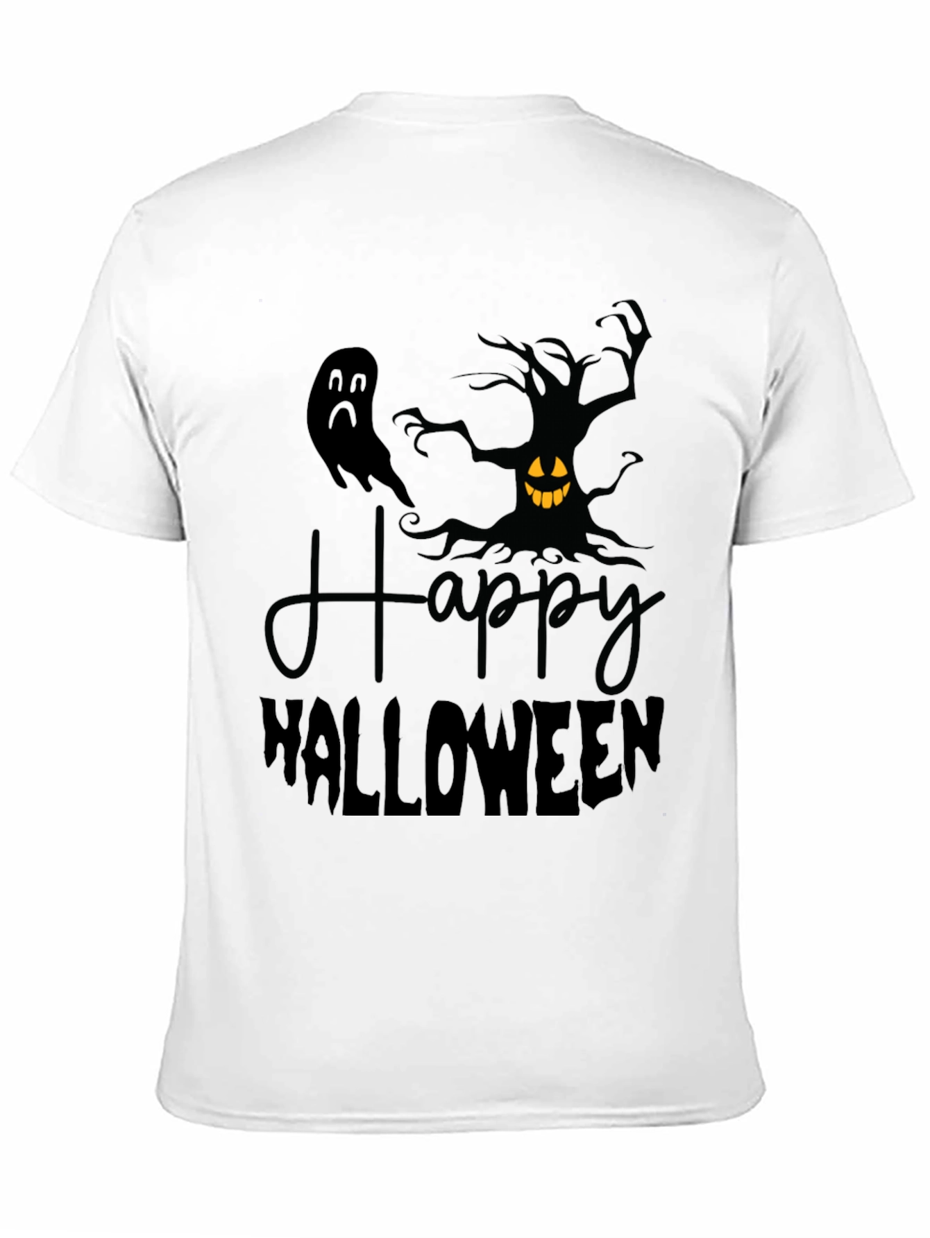 Happy Halloween Graphic Tee - Spooky Season Shirt