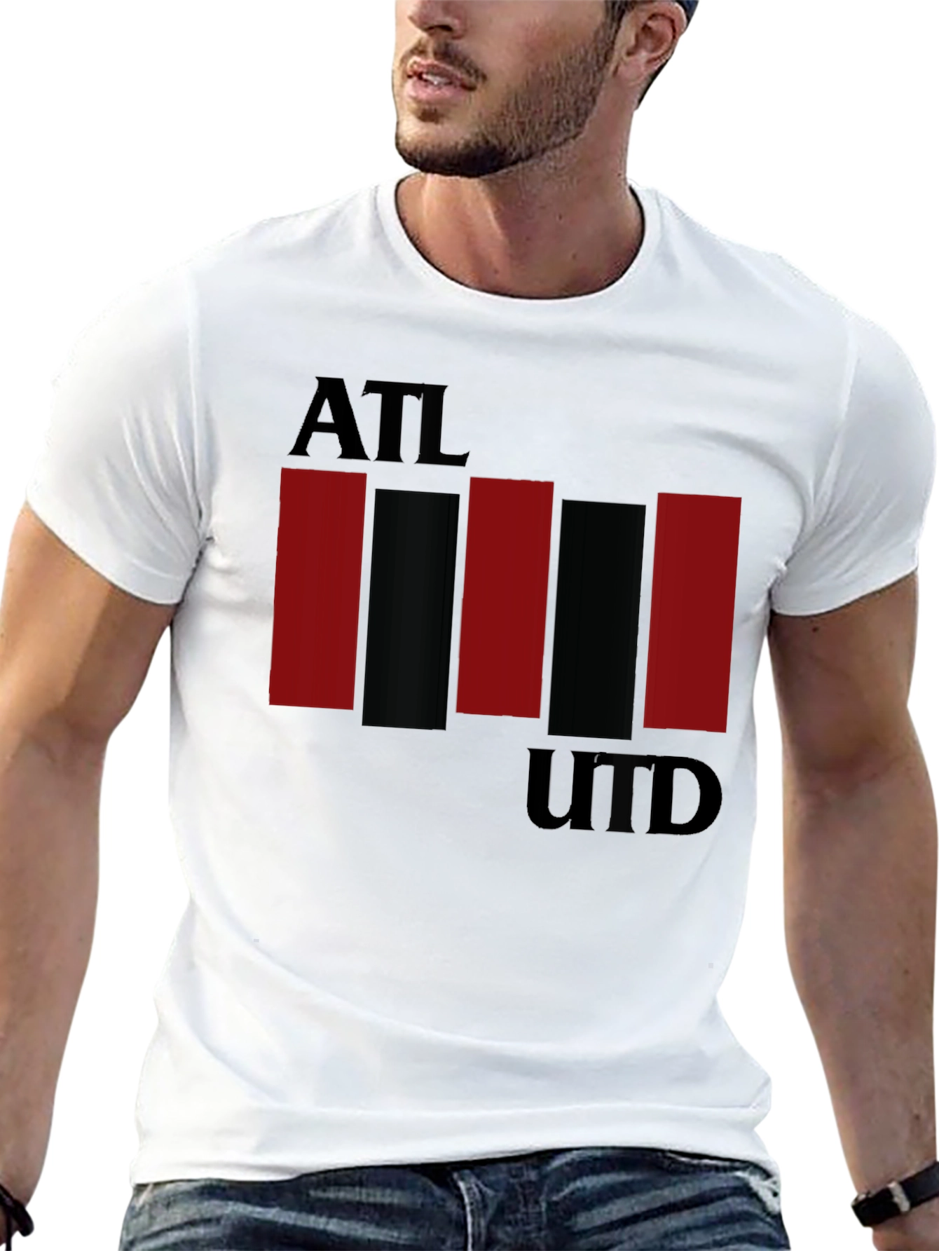 ATL Utd Graphic T-Shirt - Black