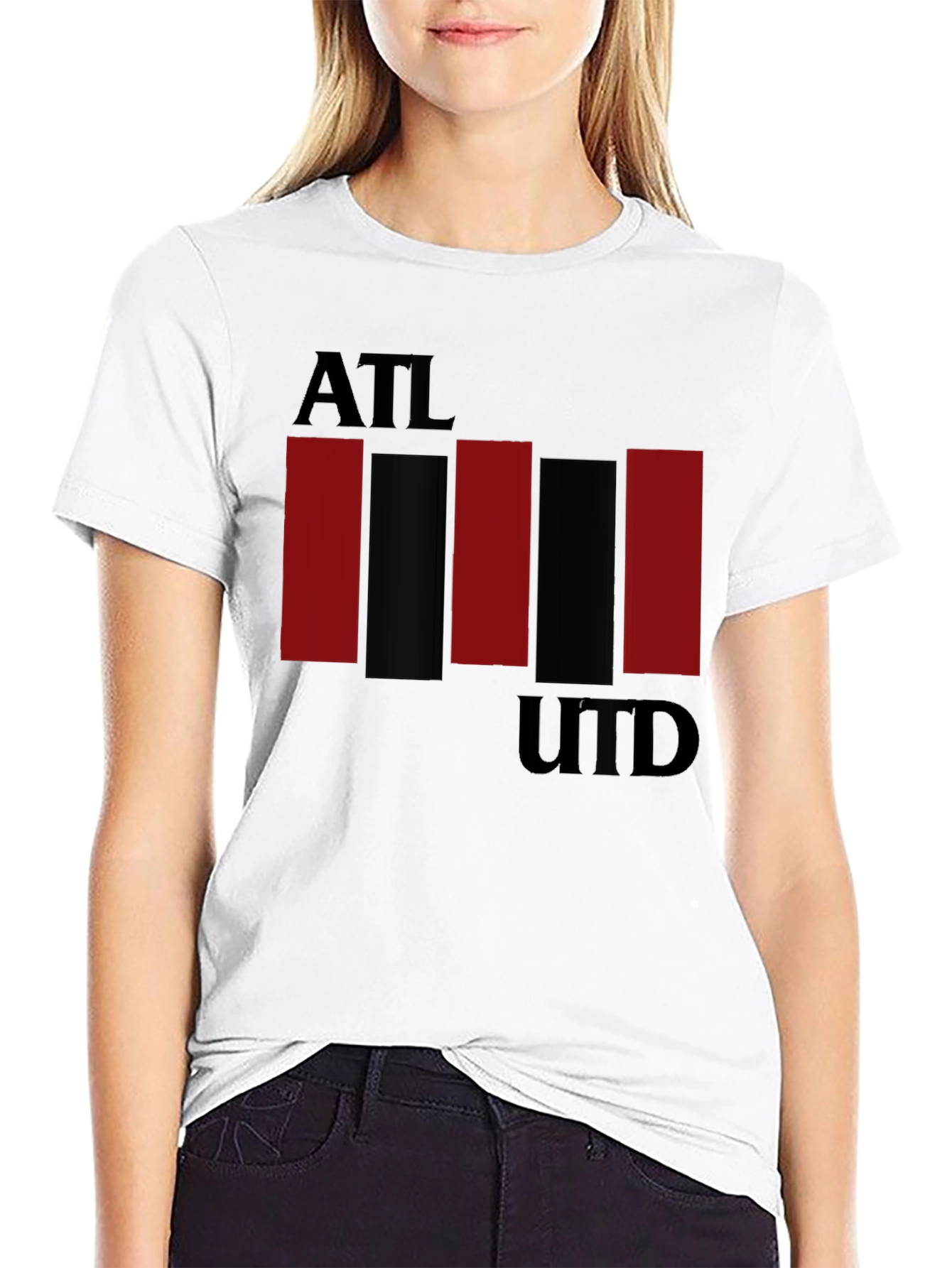 ATL Utd Graphic T-Shirt - Black