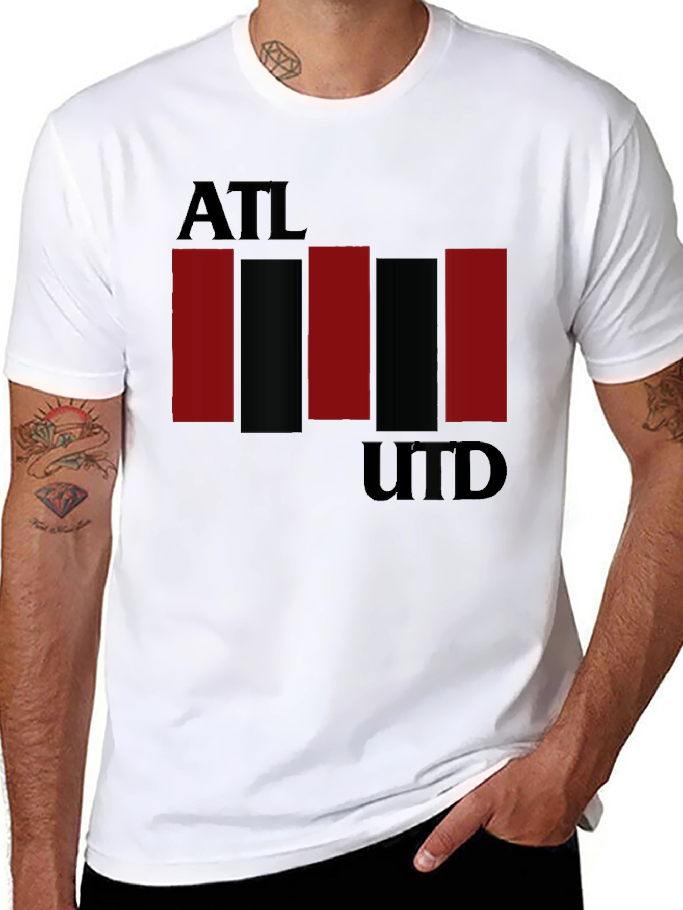 ATL Utd Graphic T-Shirt - Black