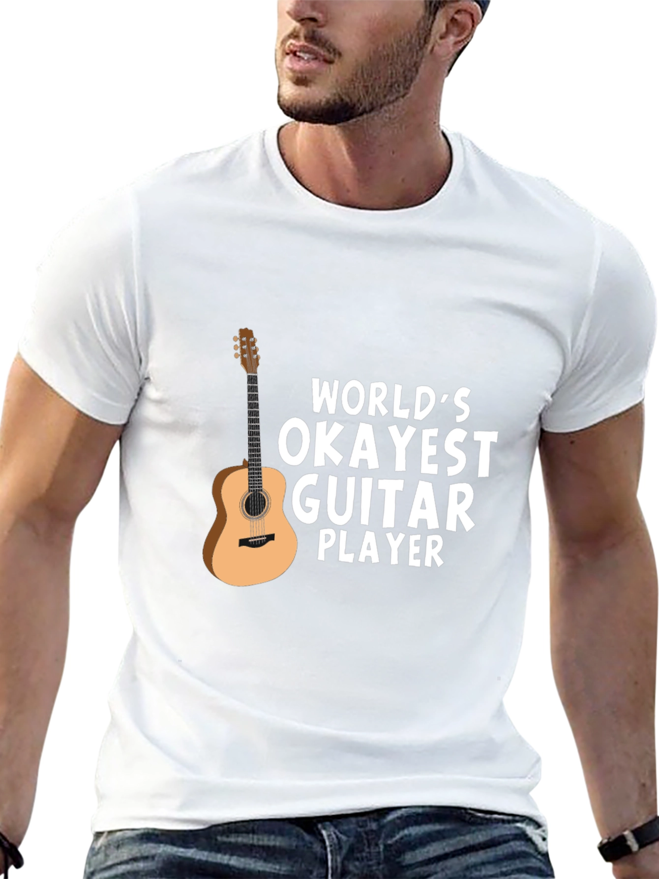 Worlds Okayest Guitar Player T-Shirt