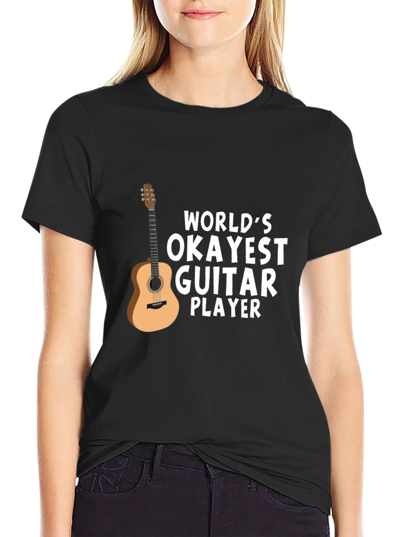 Worlds Okayest Guitar Player T-Shirt