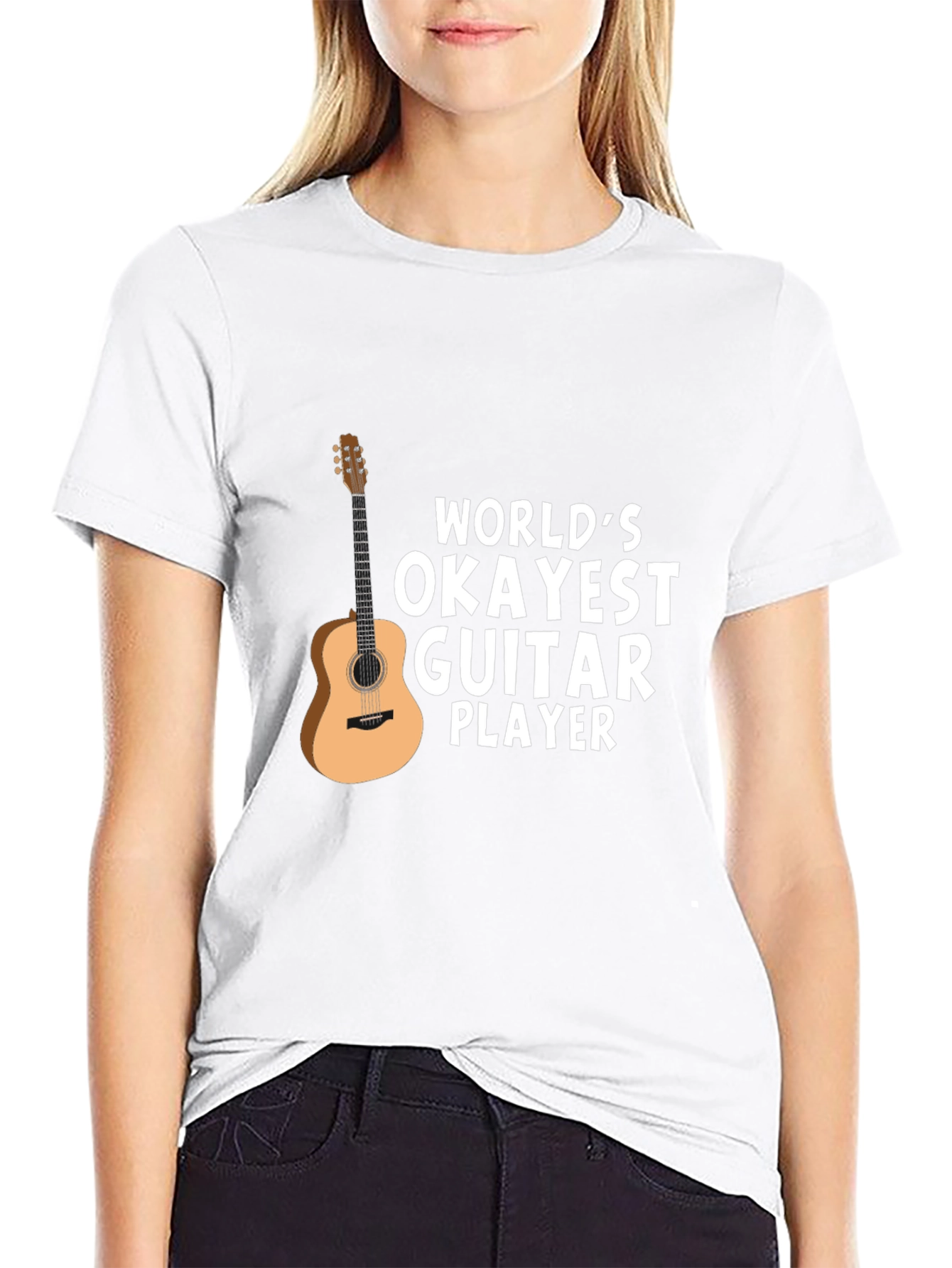 Worlds Okayest Guitar Player T-Shirt