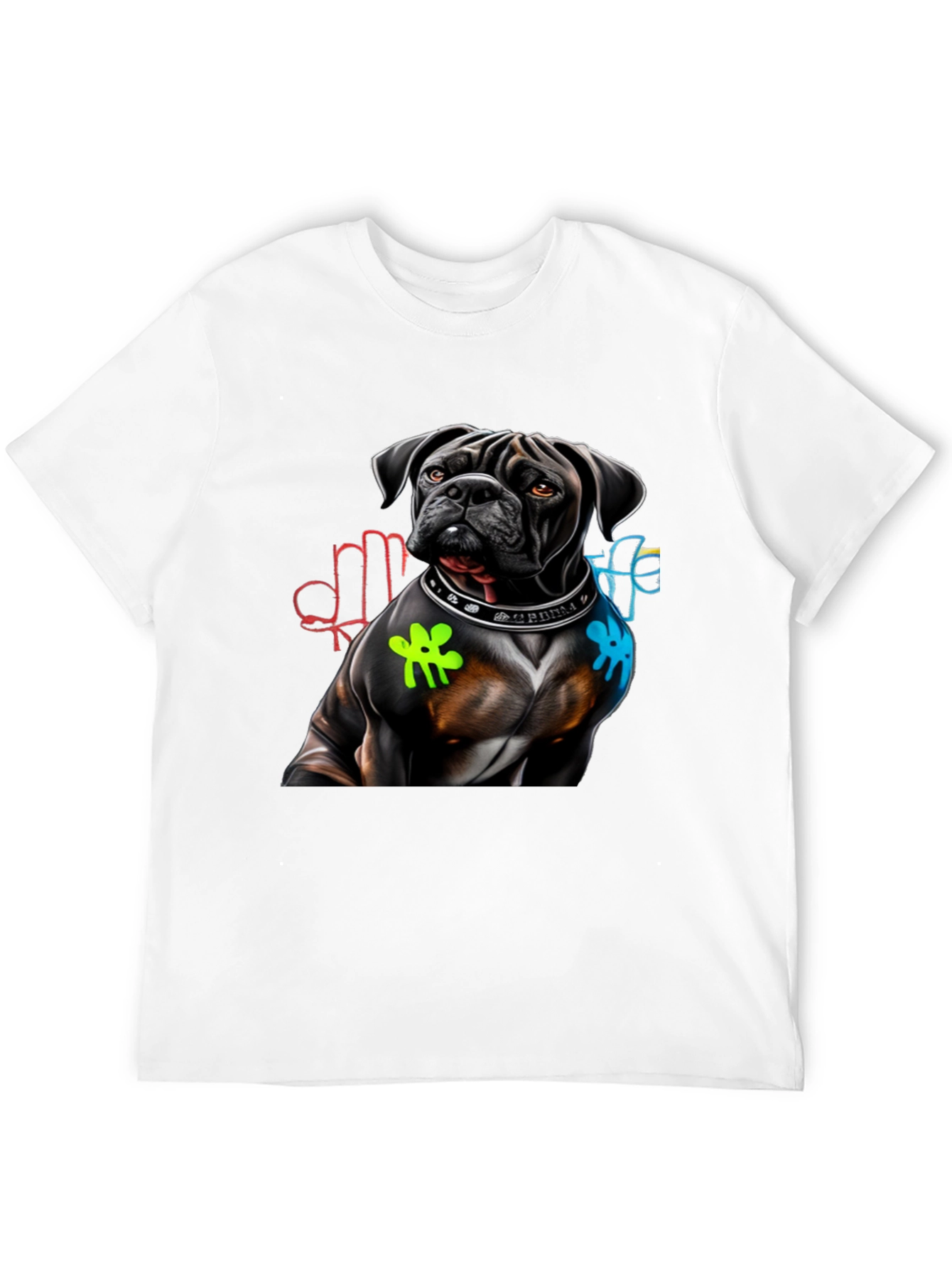 Dog Graphic T-Shirt - Cool Streetwear Style
