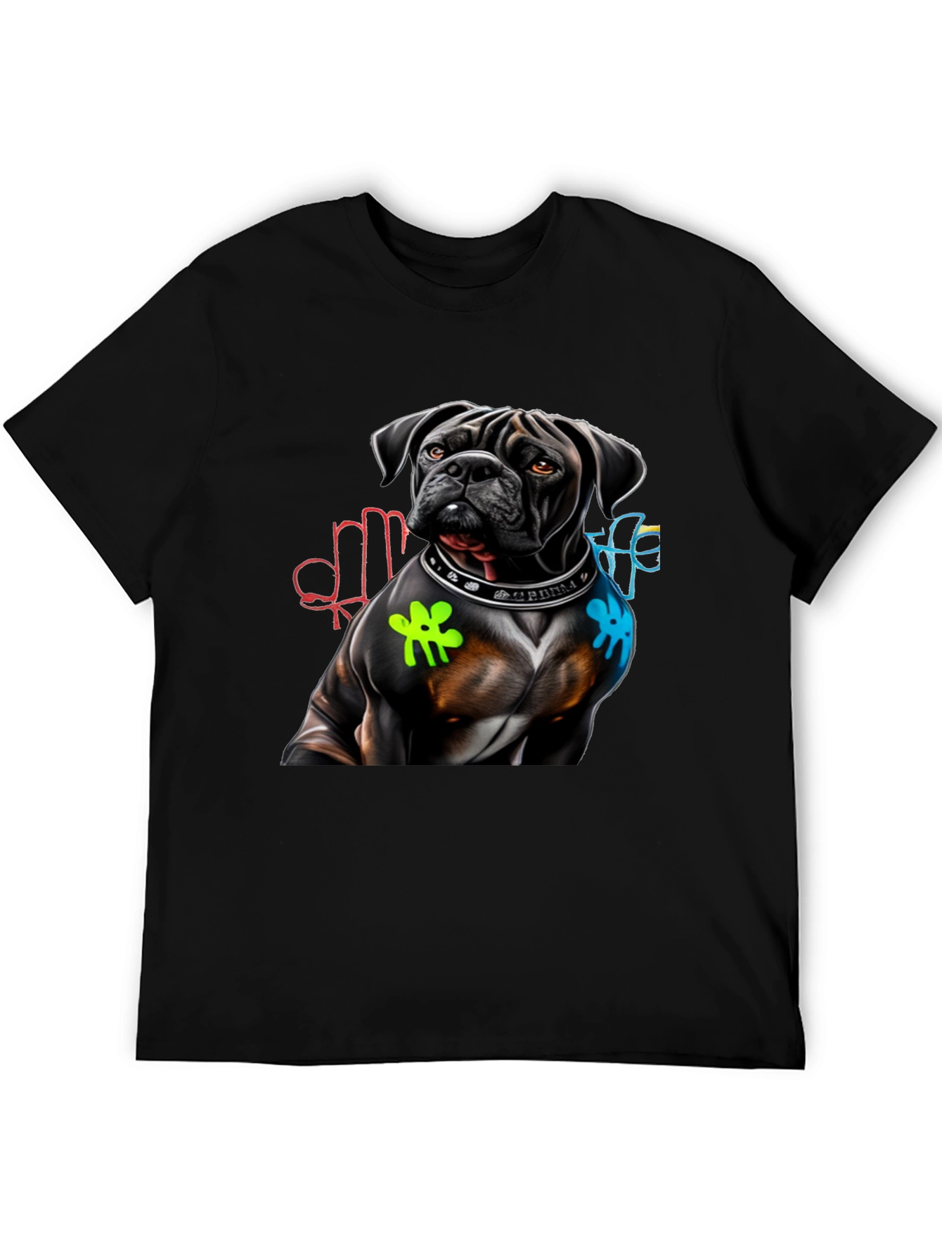 Dog Graphic T-Shirt - Cool Streetwear Style