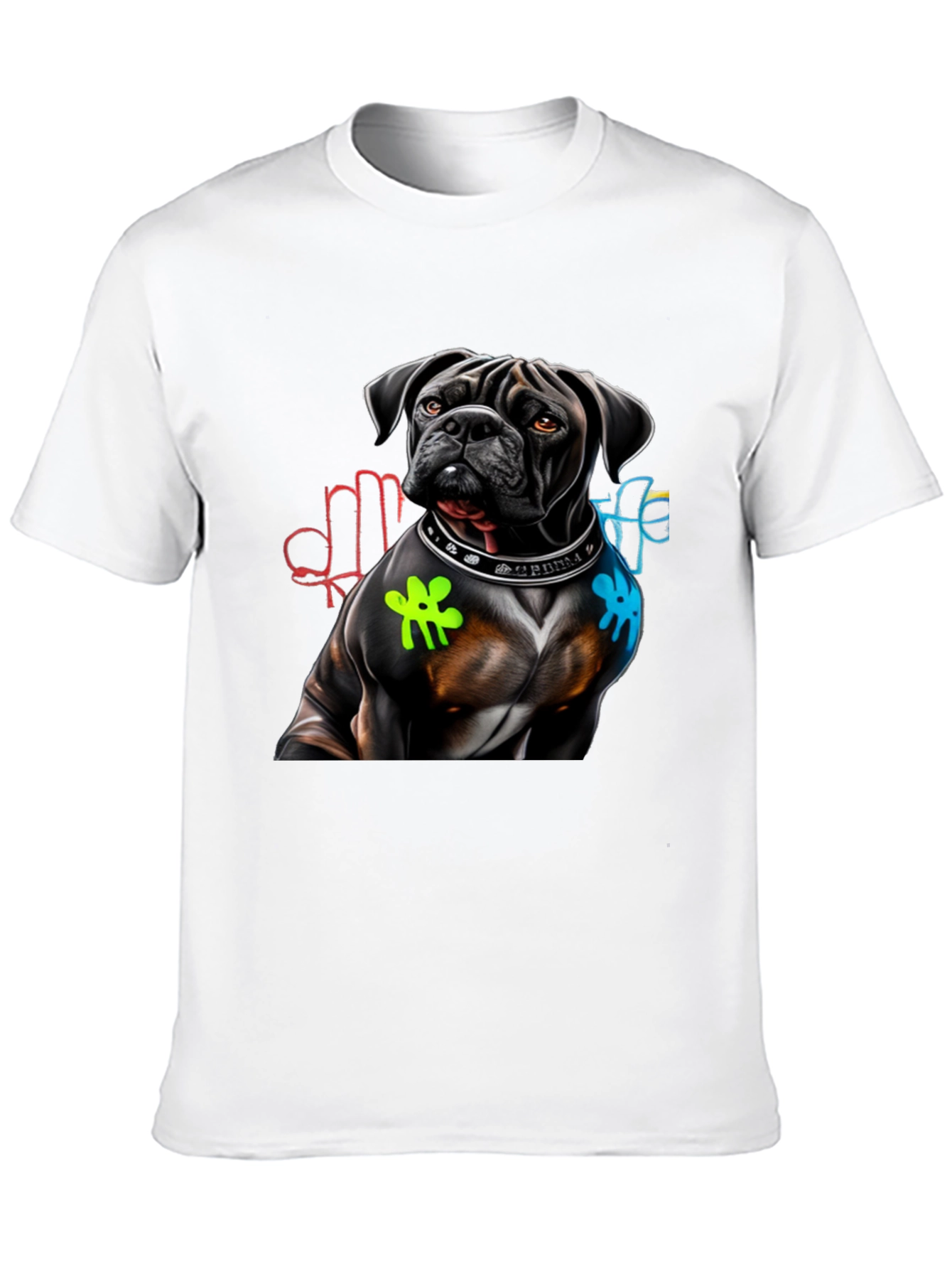 Dog Graphic T-Shirt - Cool Streetwear Style