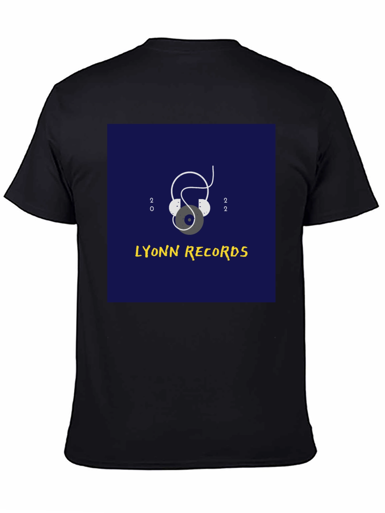 Lyonn Records Black Graphic Tee