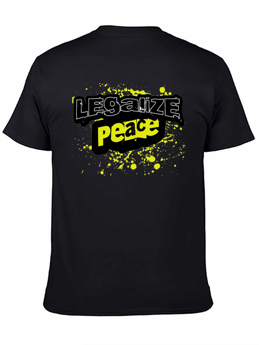 Legalize Peace T-Shirt - Black